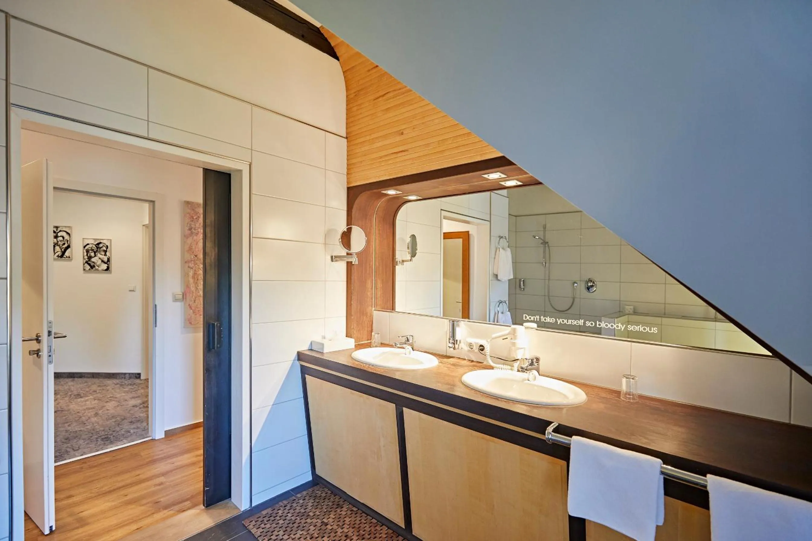 Bathroom in Hotel Zur Wartburg