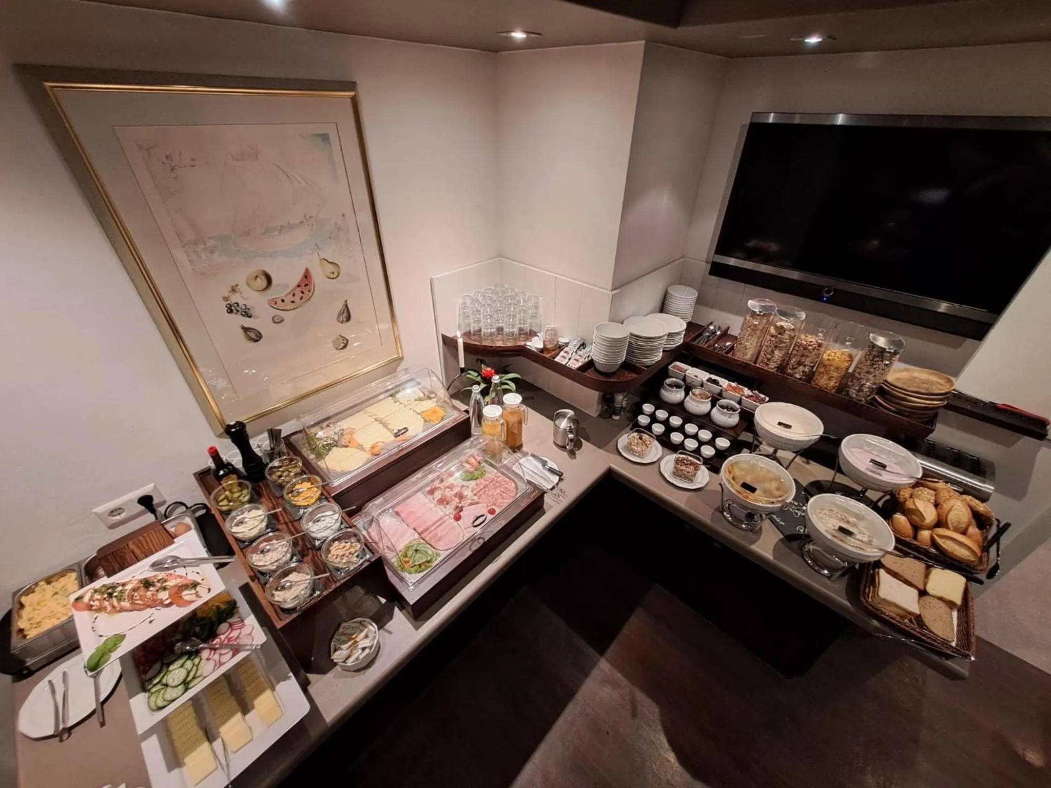 Breakfast in Hotel Zur Wartburg