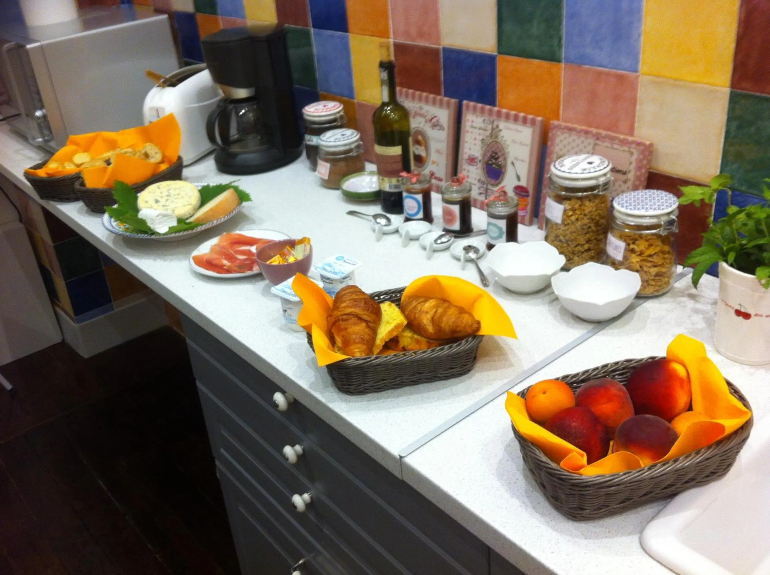 American breakfast in Gentil'Home - Toulouse B&B Prestige