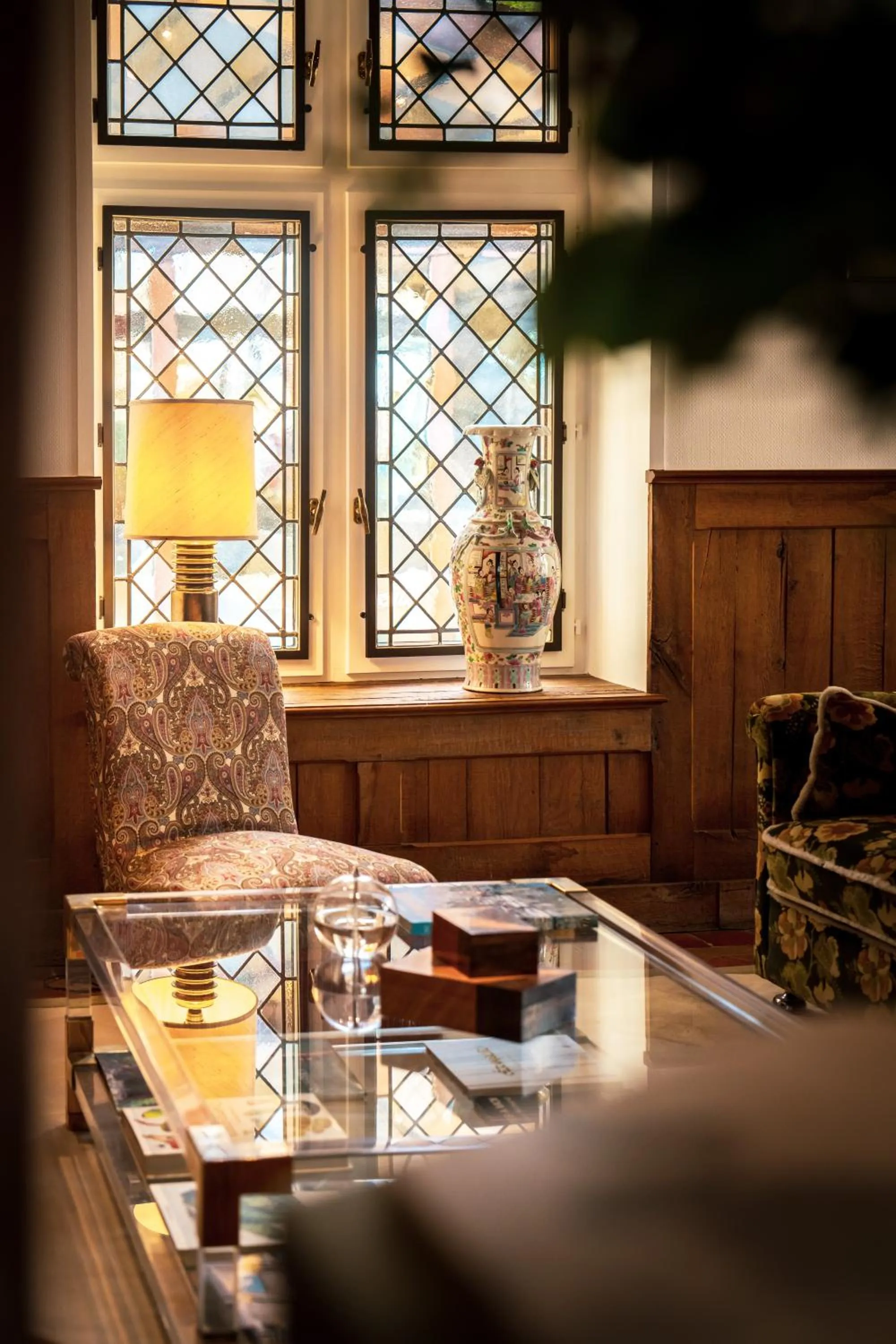 Living room in L'Absinthe Hôtel