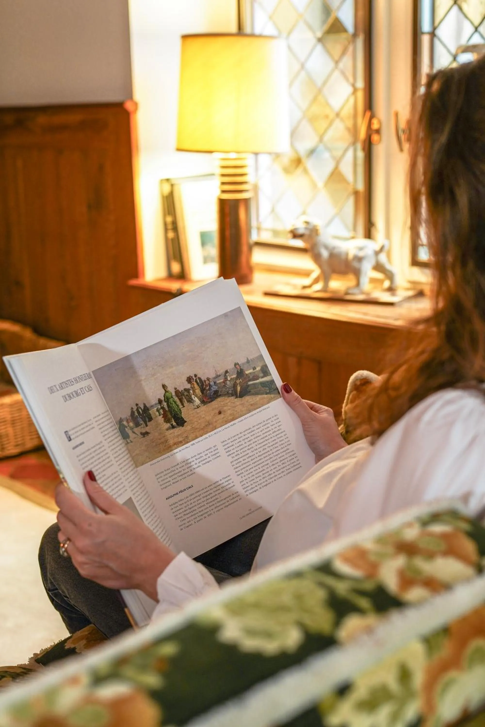 Lounge or bar in L'Absinthe Hôtel
