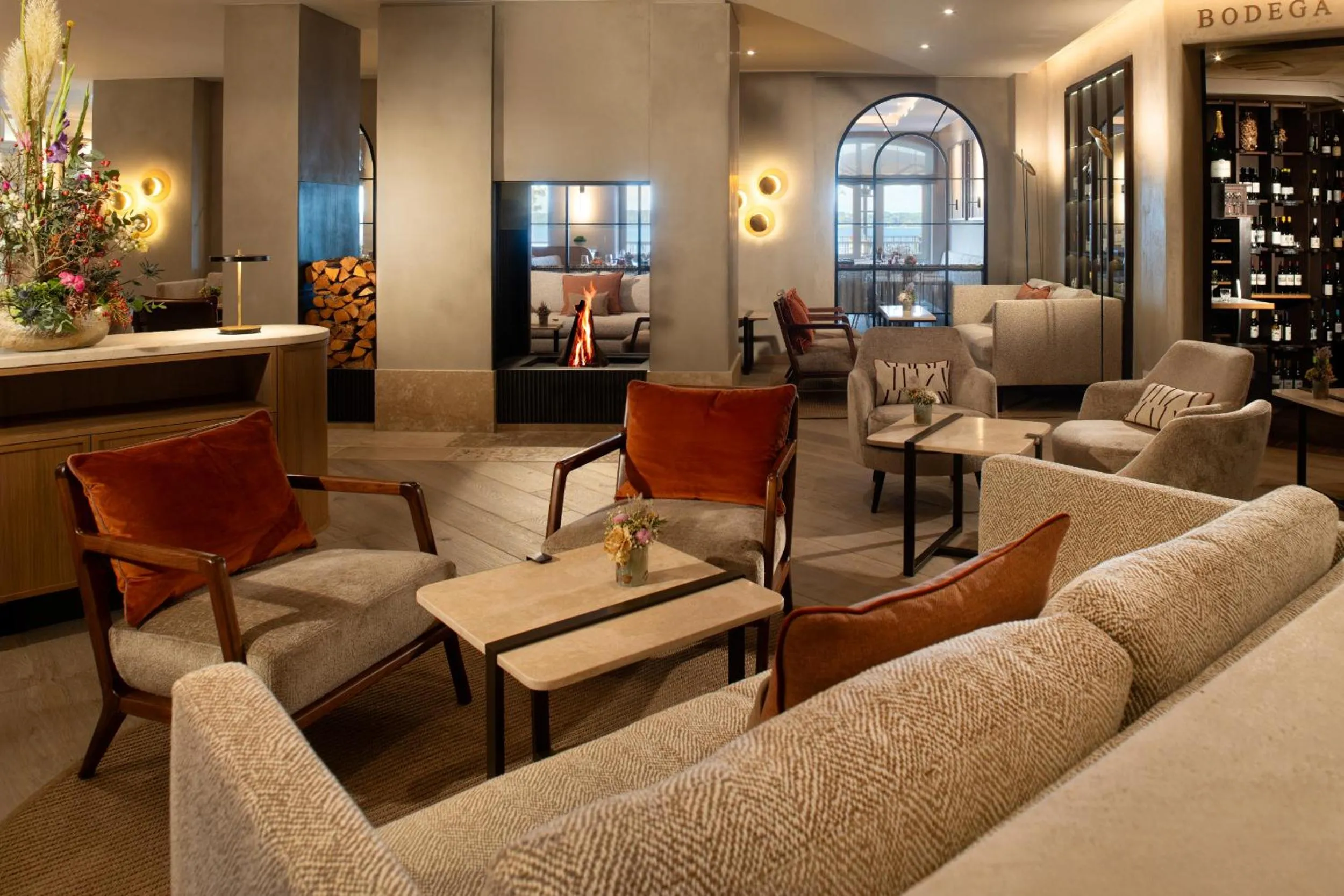 Lounge or bar in Alter Meierhof Glücksburg