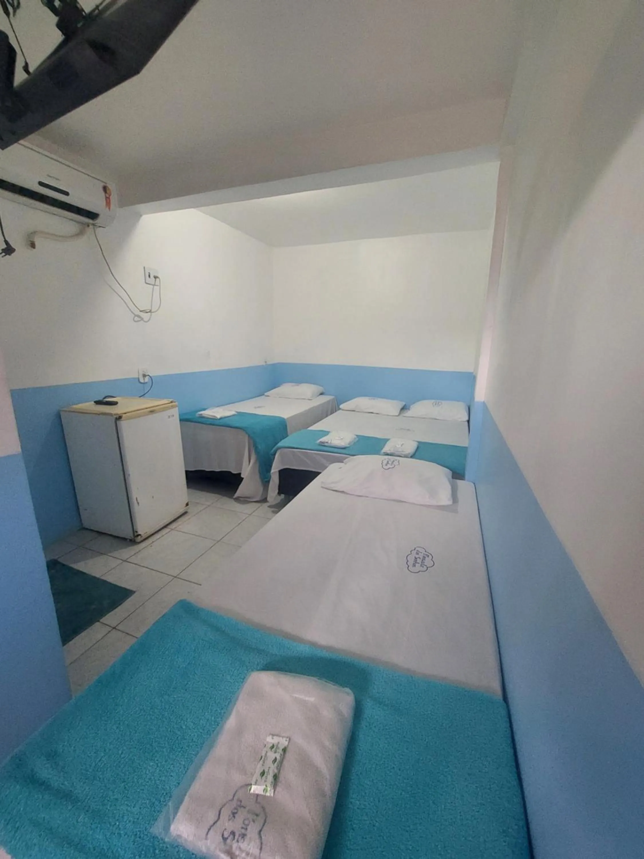 Bed in Pousada Casa Sonhos