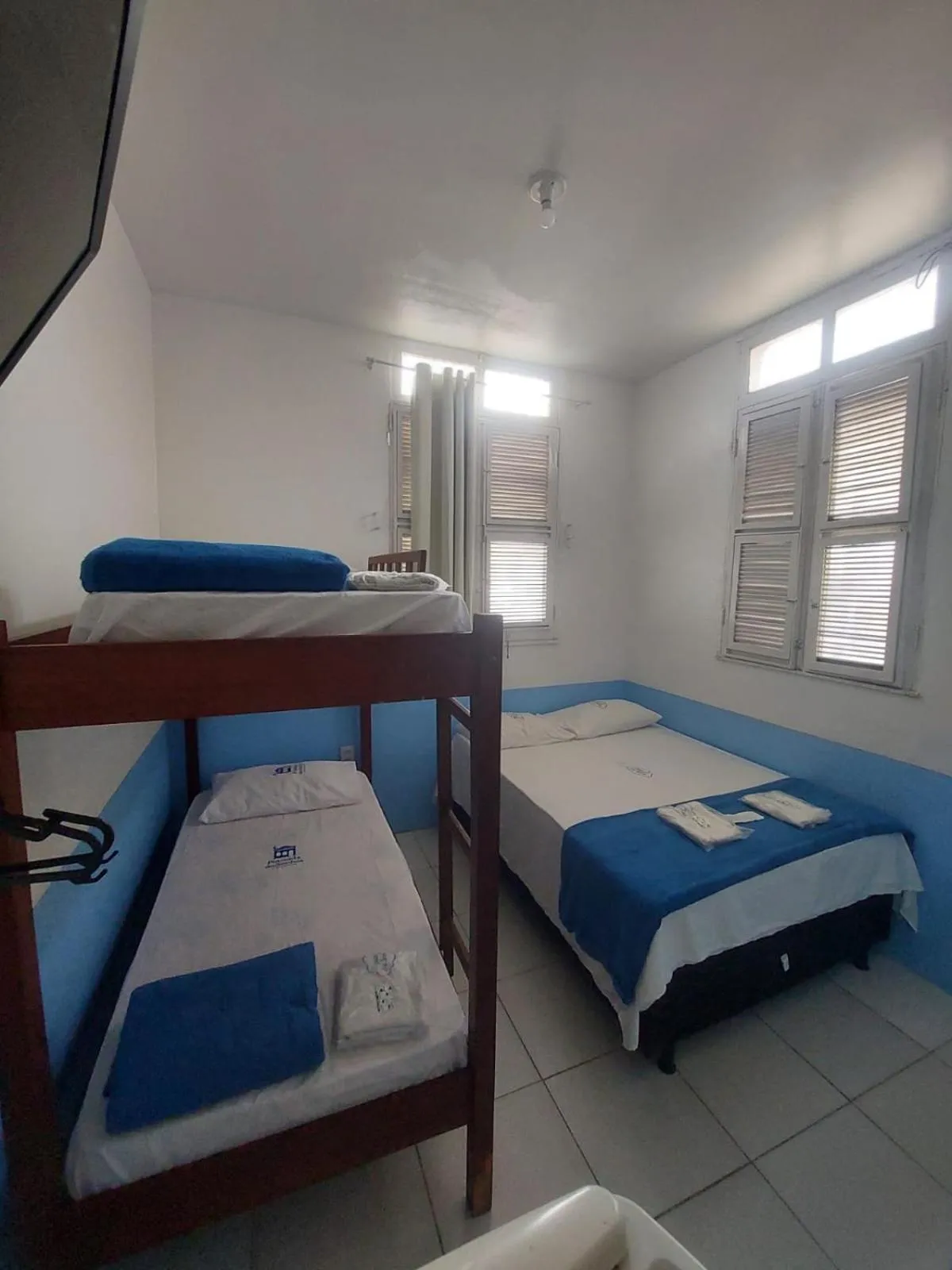 Bed in Pousada Casa Sonhos