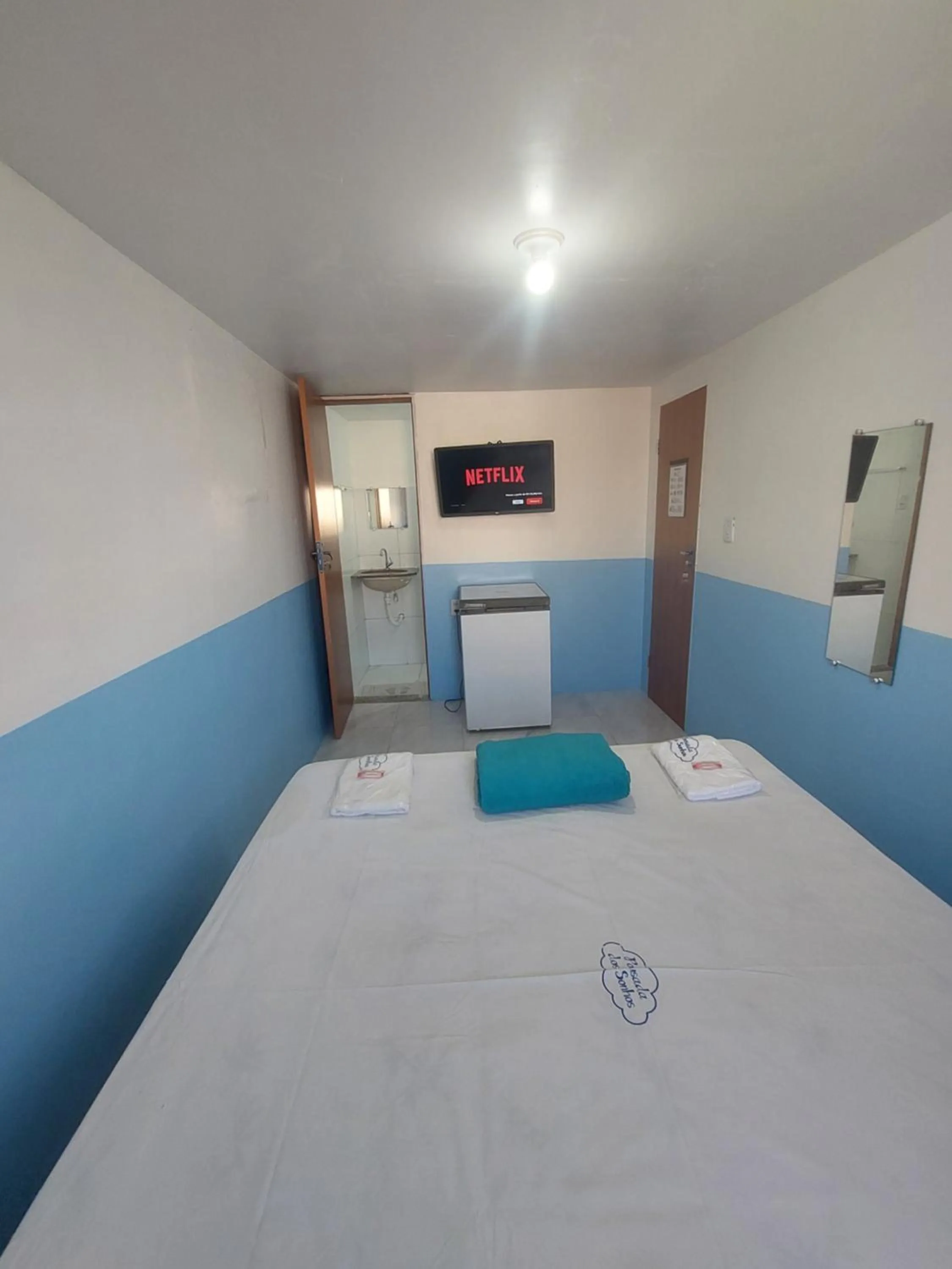 Bed in Pousada Casa Sonhos