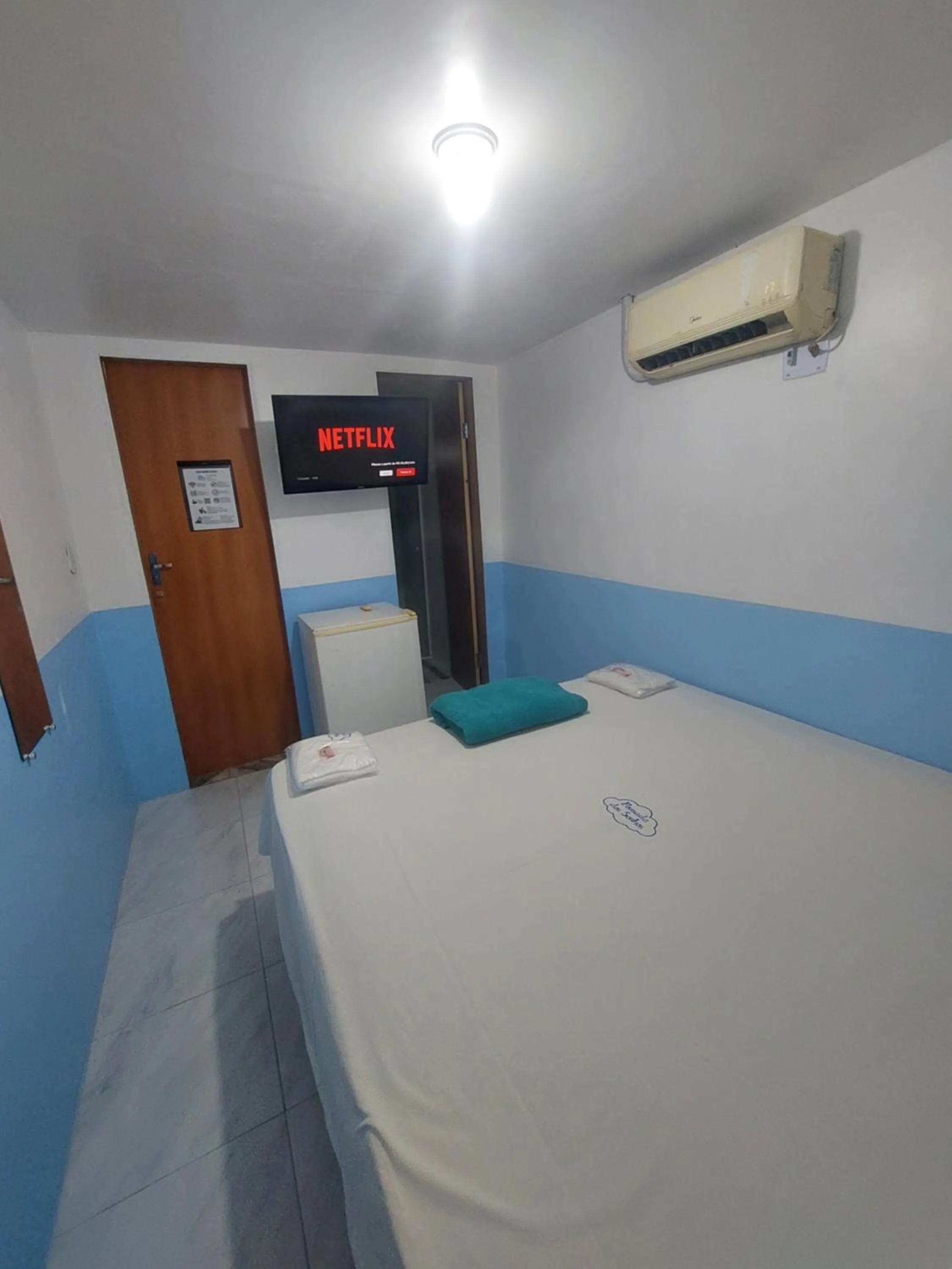 Bed in Pousada Casa Sonhos