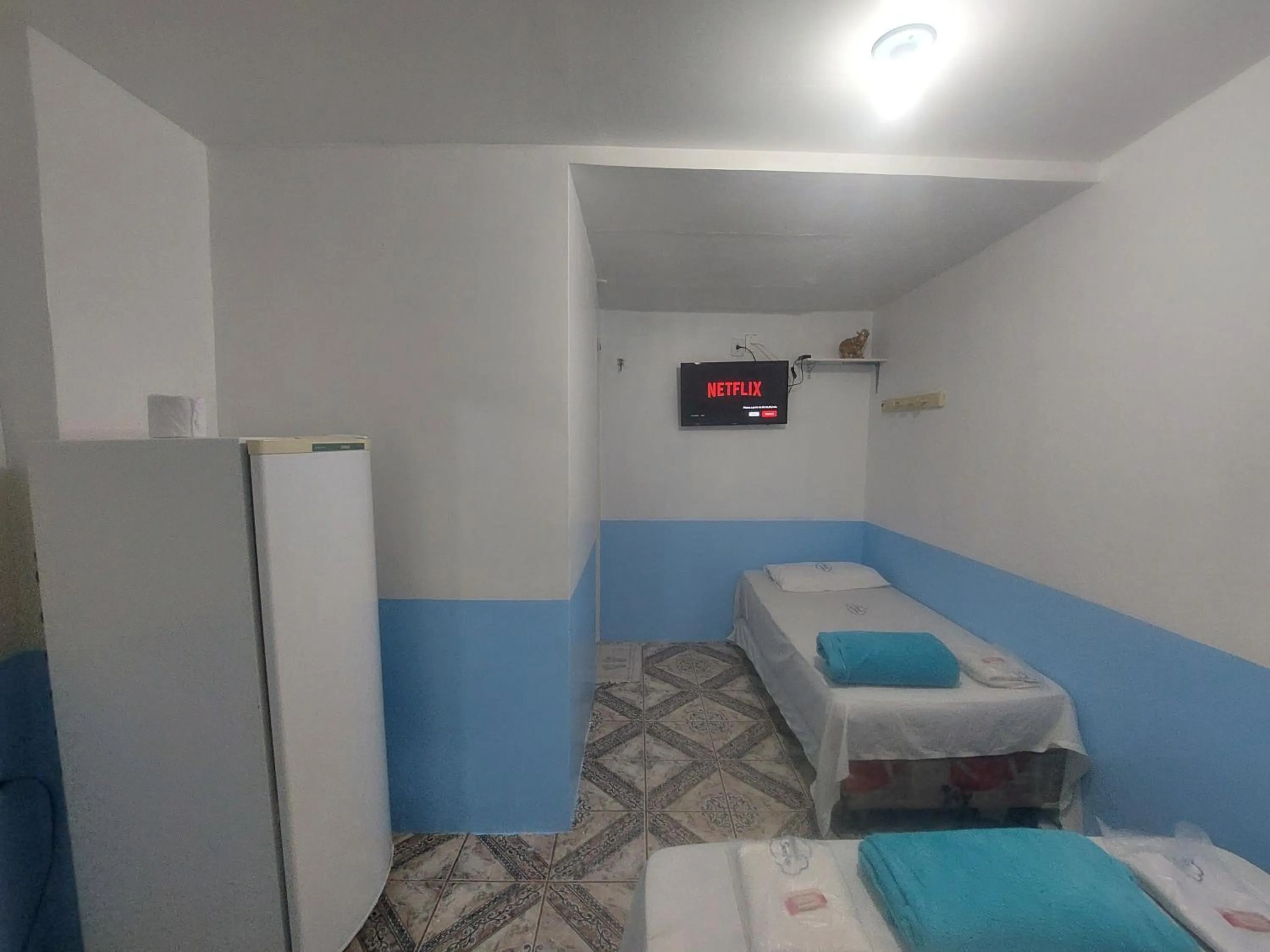 Bed in Pousada Casa Sonhos