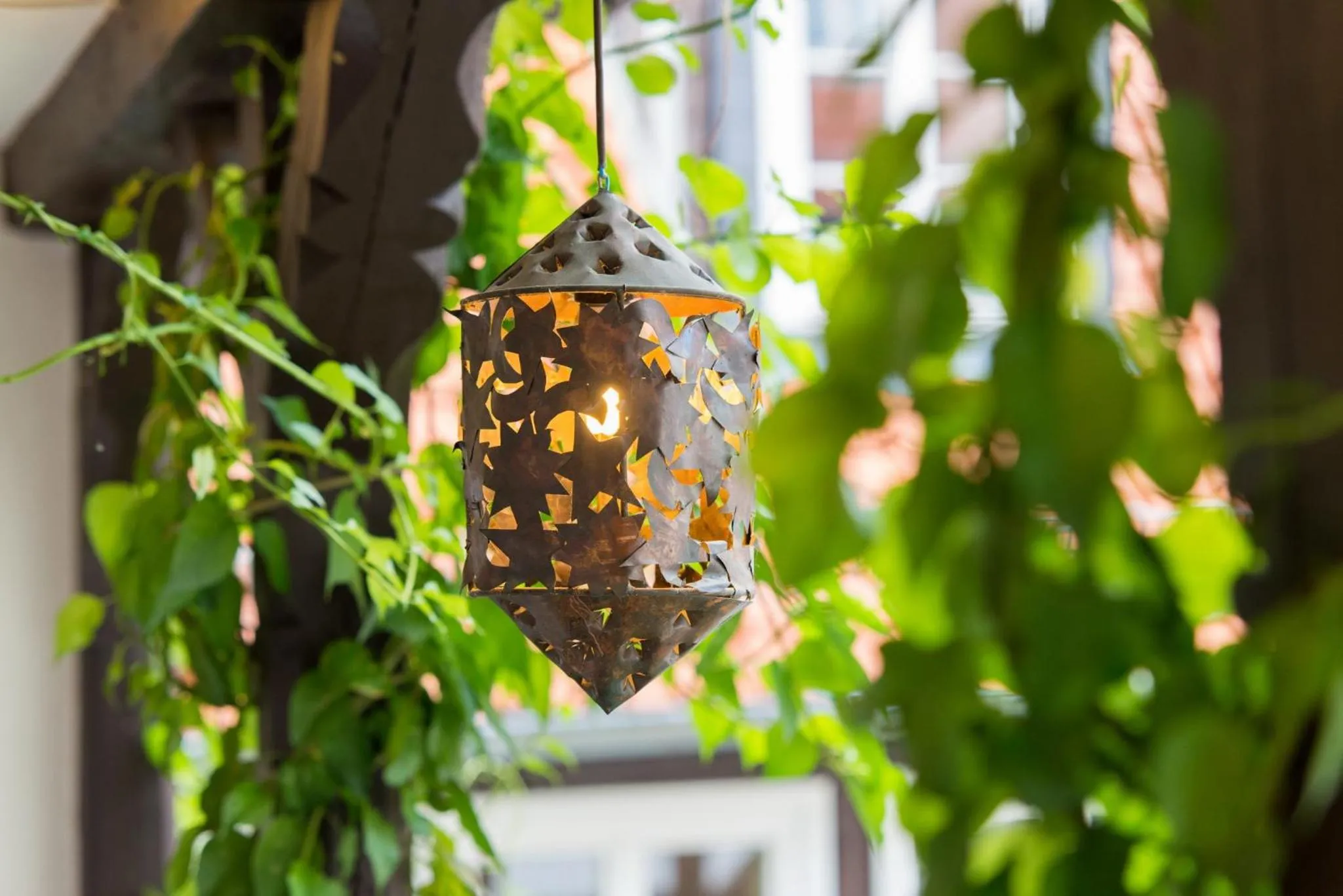 Decorative detail in Hotel Theophano