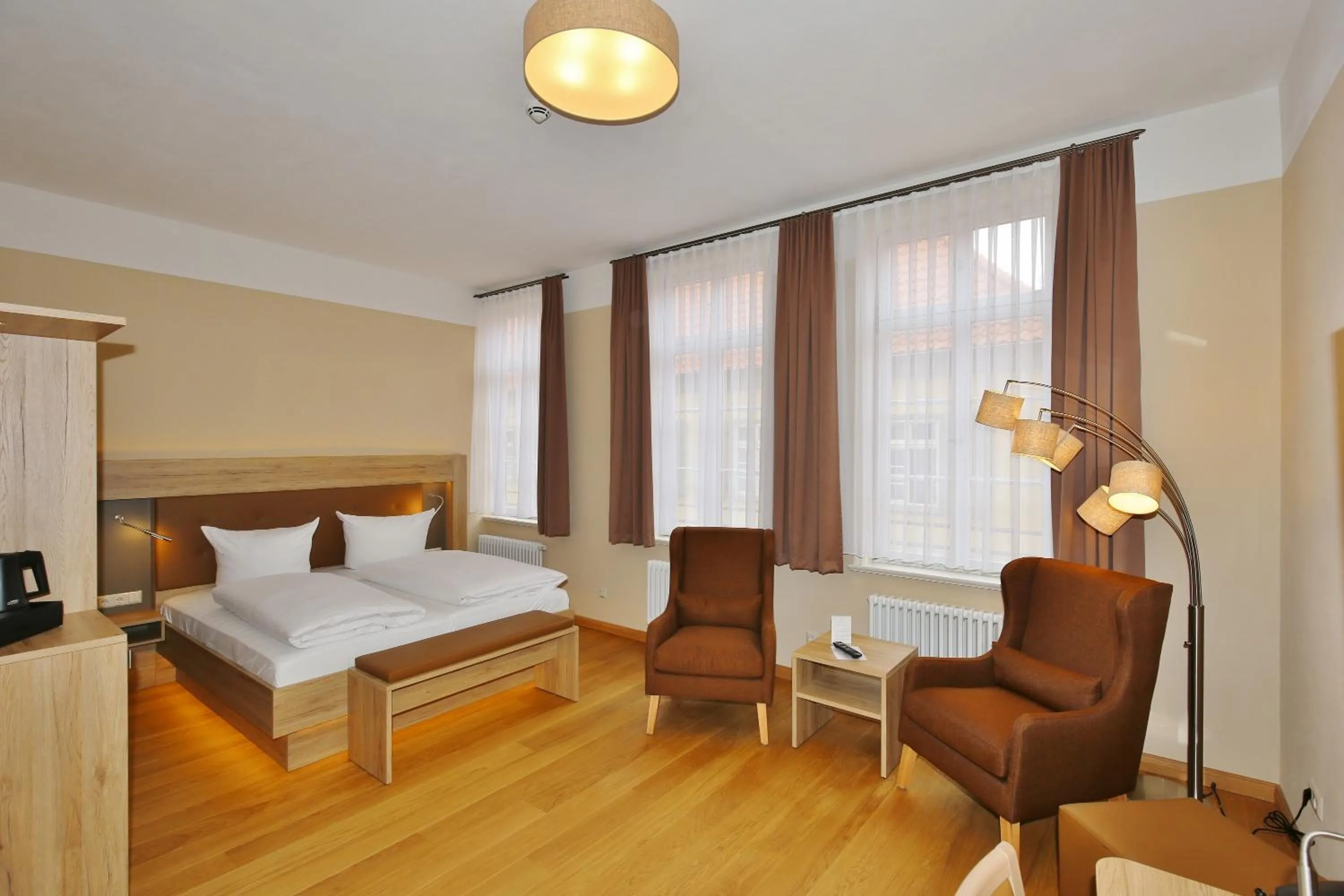 Photo of the whole room, Bed in Hotel Theophano