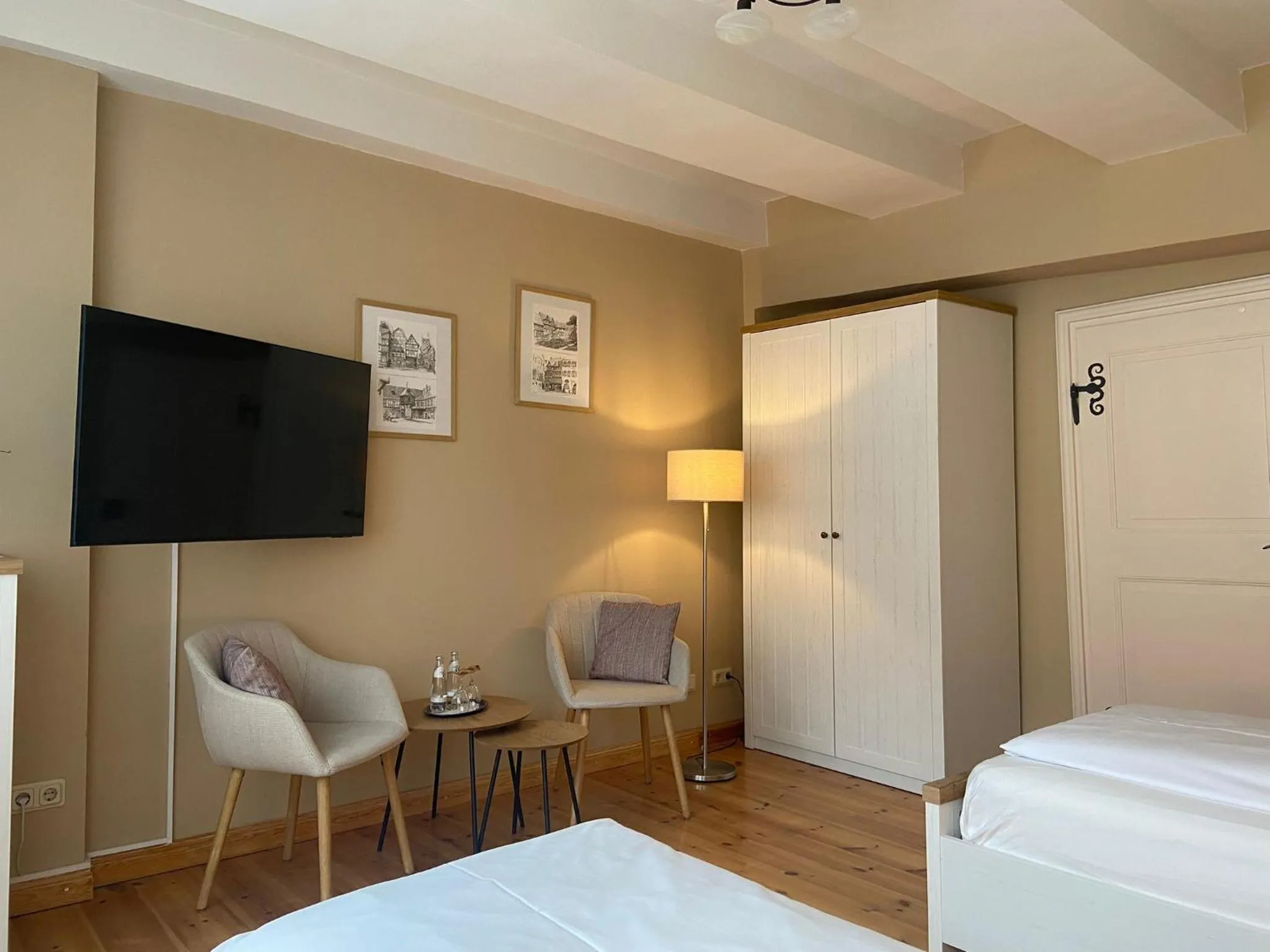 Photo of the whole room, Bed in Hotel Theophano