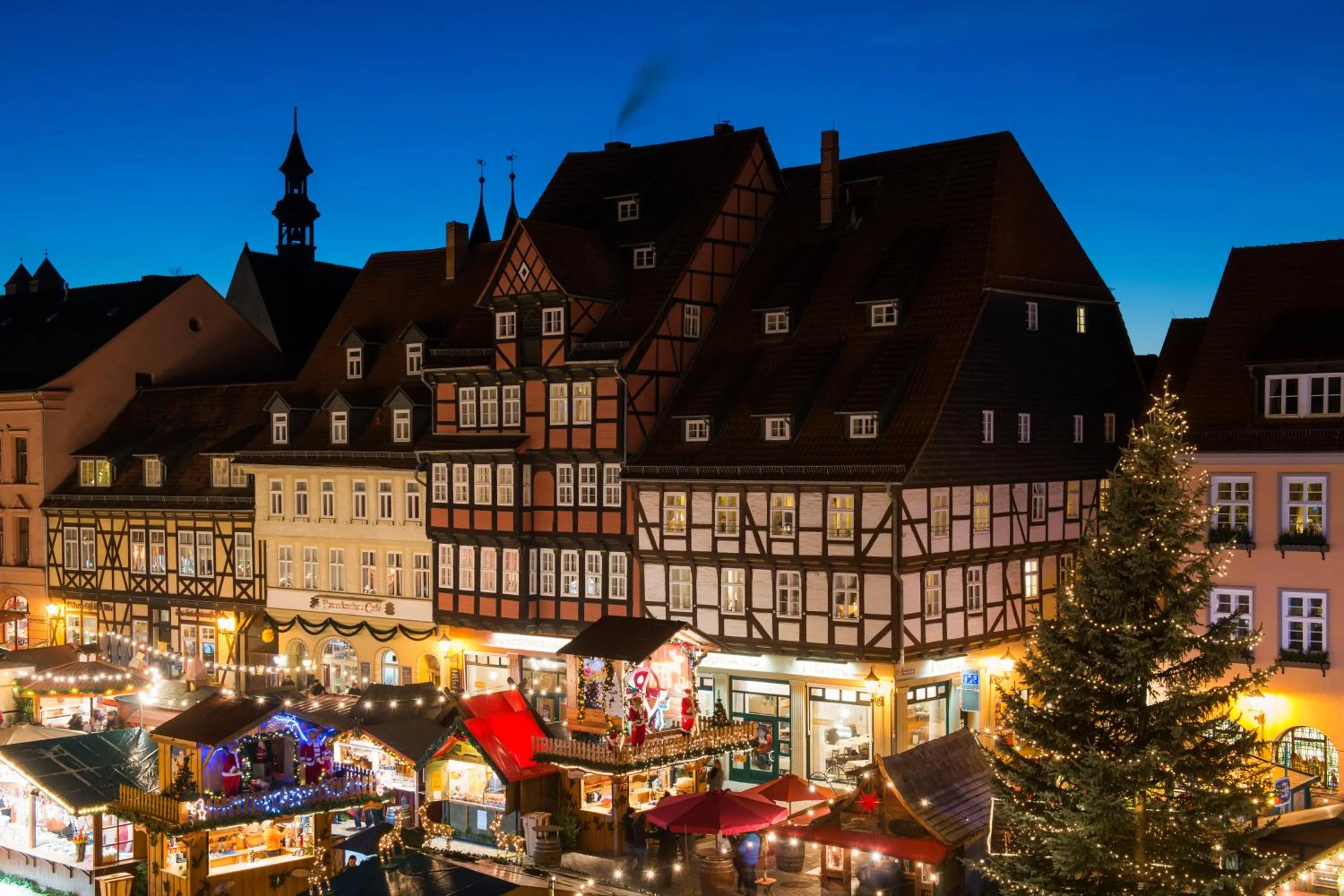 Bird's eye view in Hotel Theophano