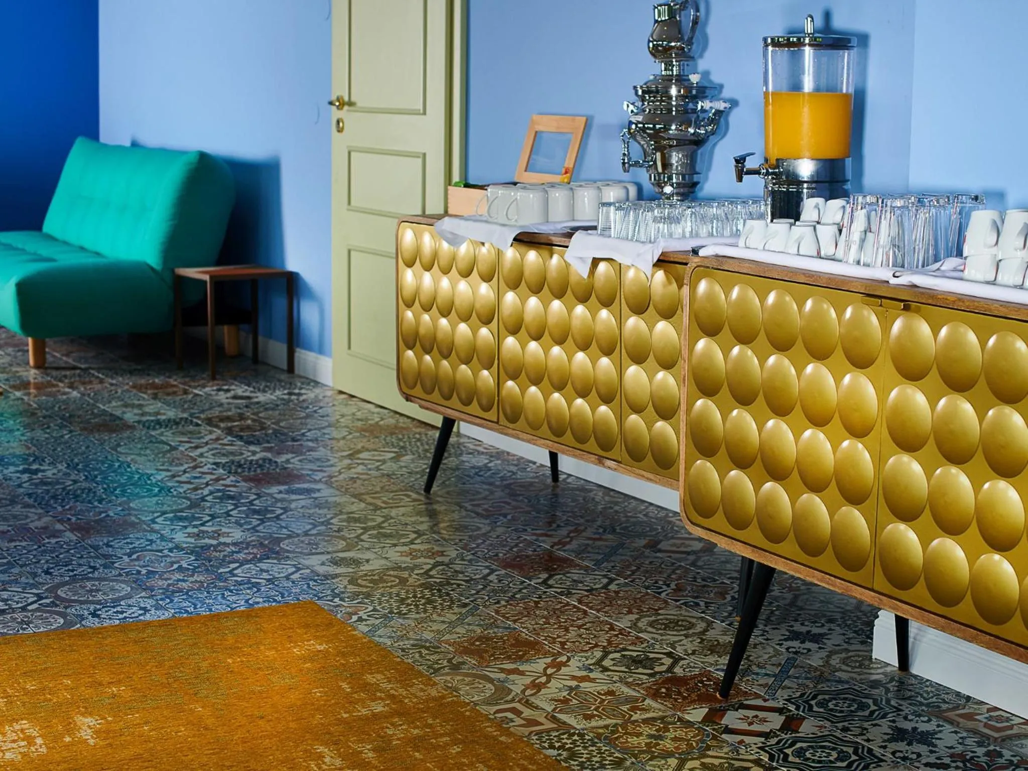 Decorative detail in Hotel Eden Park