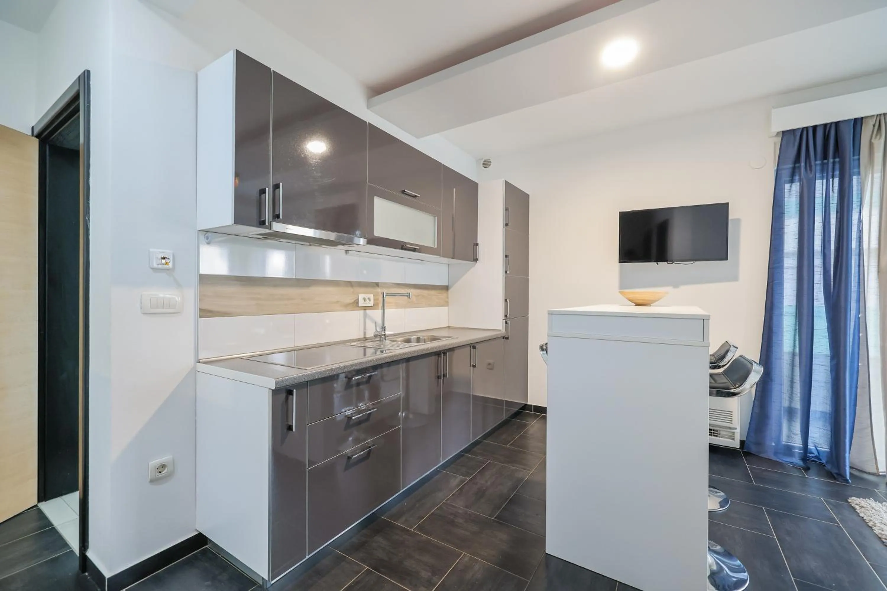 Kitchen or kitchenette in Boutique Apartments Ad Astra