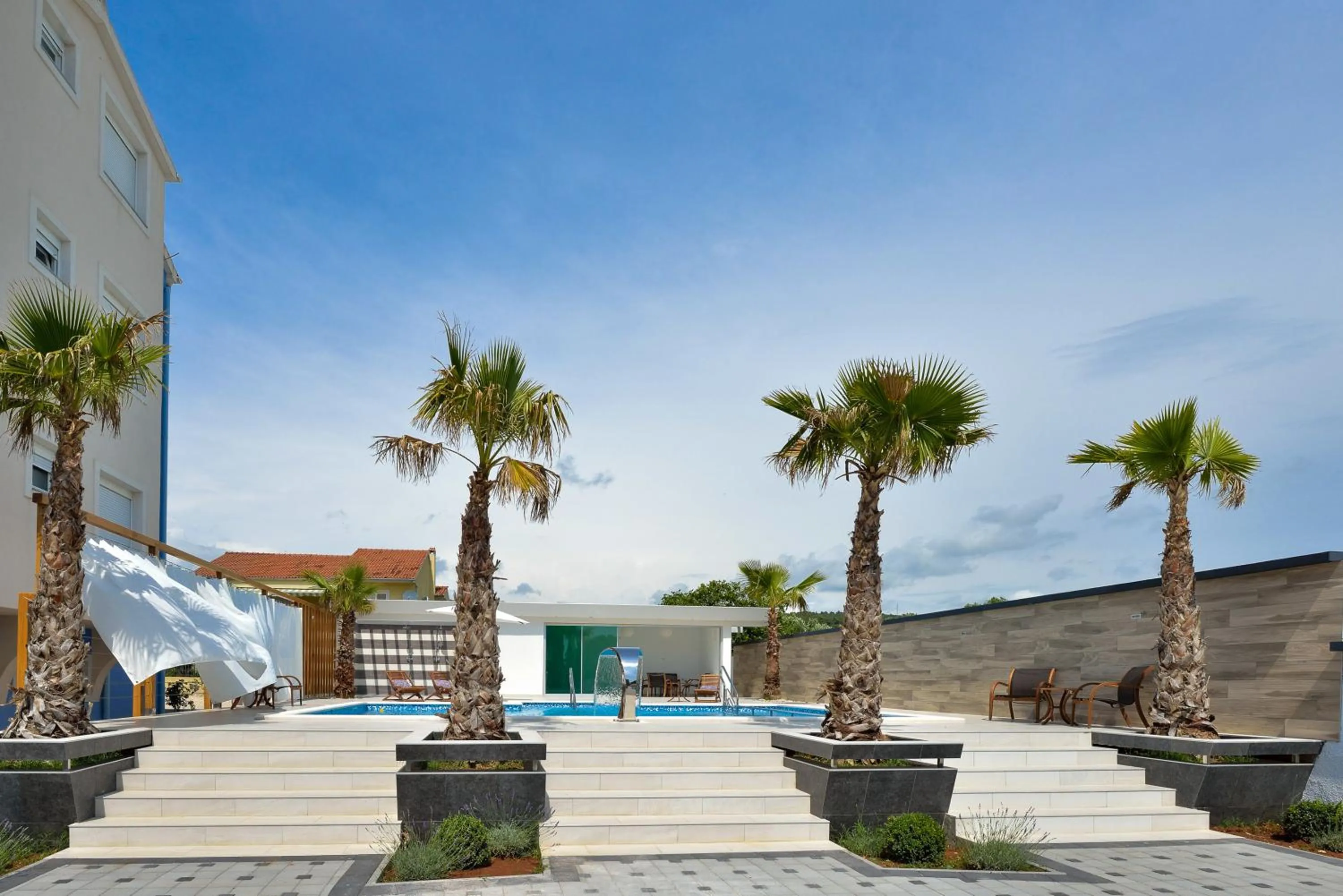 Patio in Boutique Apartments Ad Astra