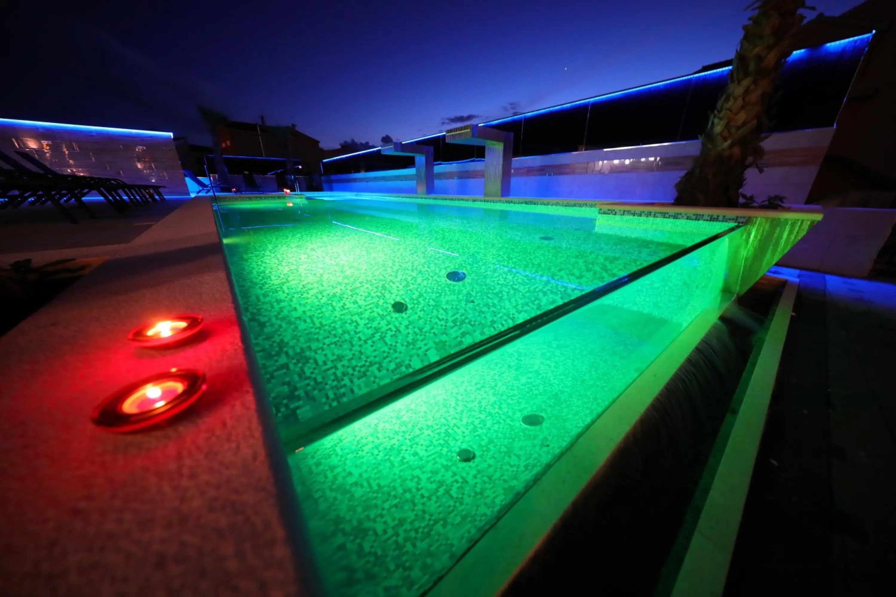 Swimming pool in Boutique Apartments Ad Astra