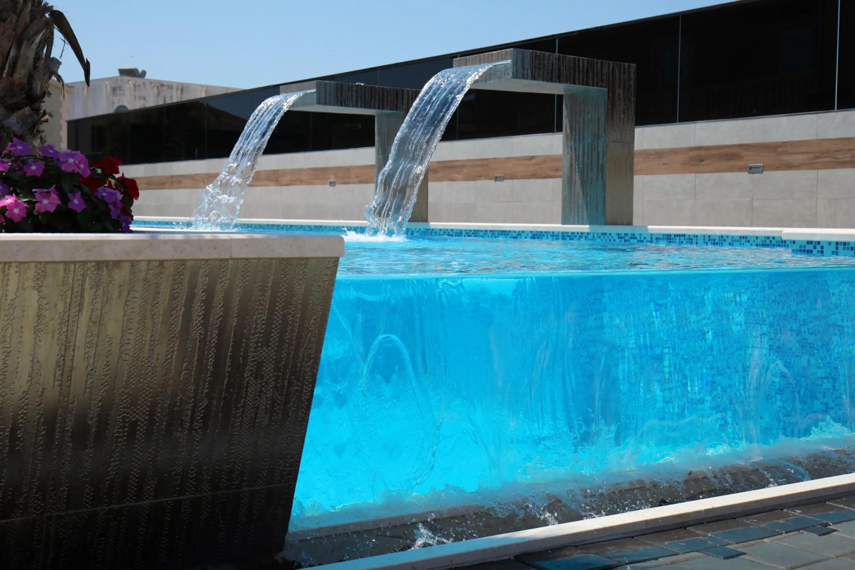 Swimming pool in Boutique Apartments Ad Astra