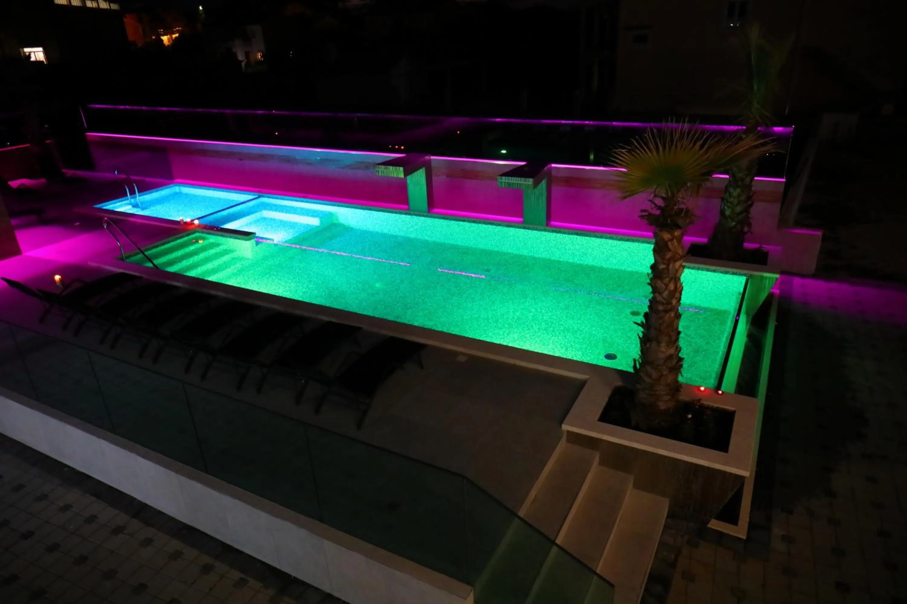 Swimming pool in Boutique Apartments Ad Astra