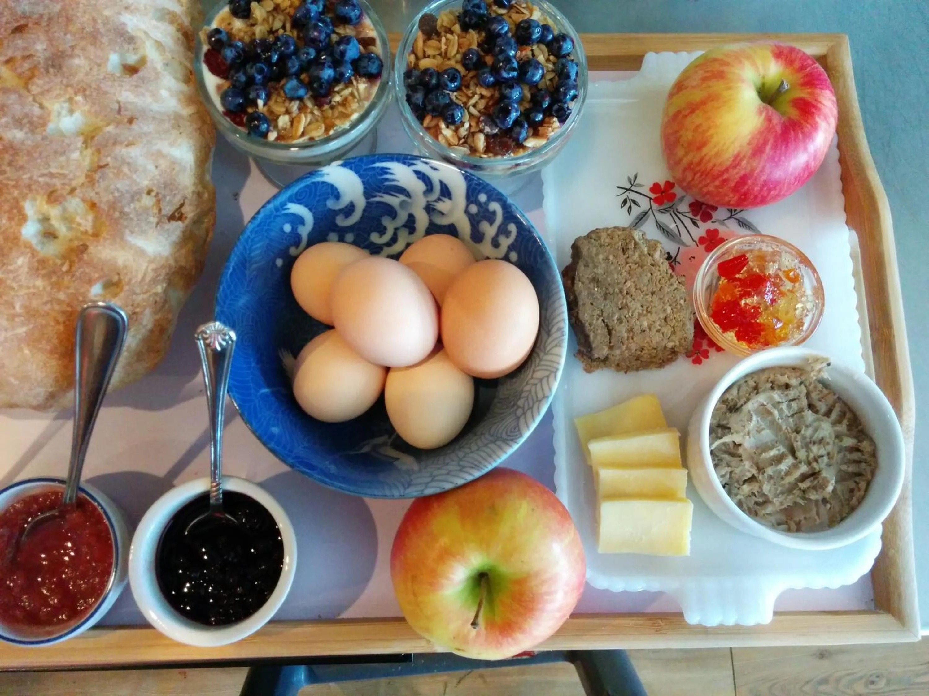 Lunch in La vieille ferme, Écogîte