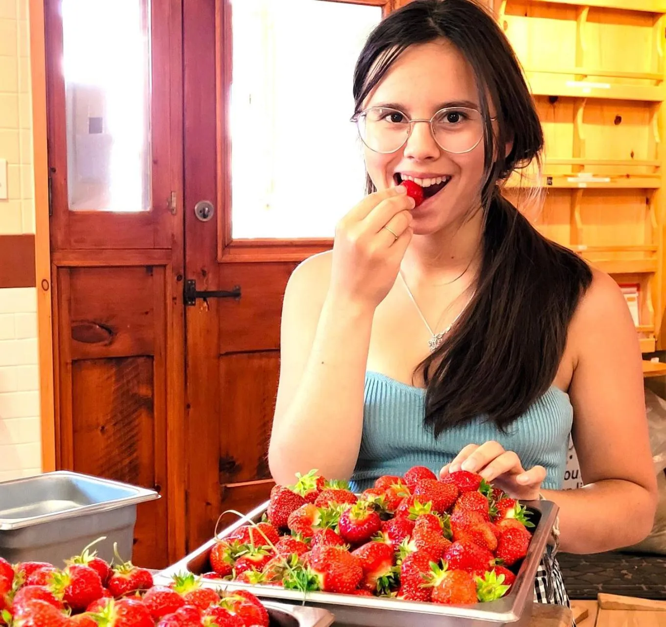 Food in La vieille ferme, Écogîte