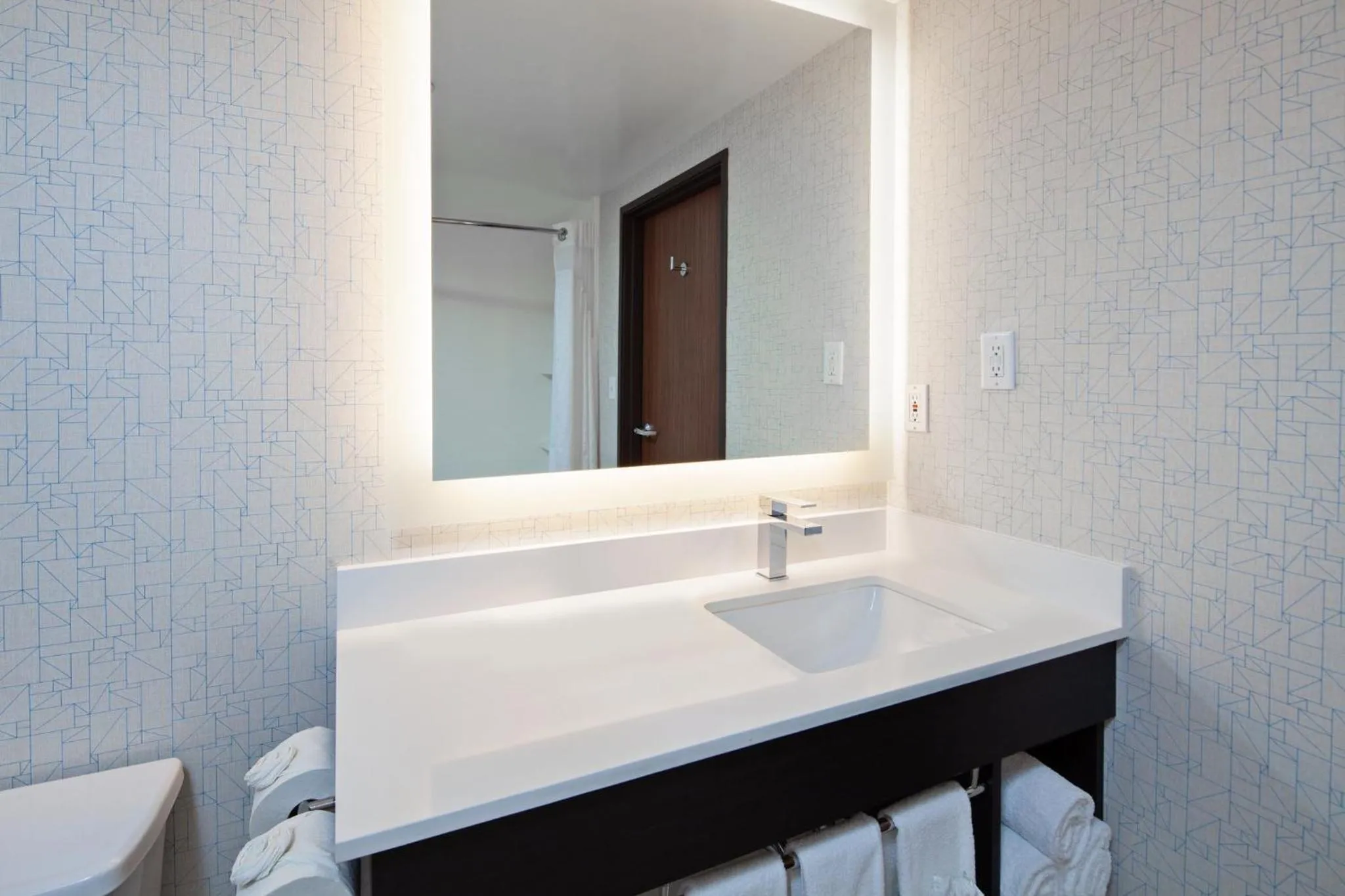 Bathroom in Holiday Inn Express & Suites Oakland - Airport by IHG
