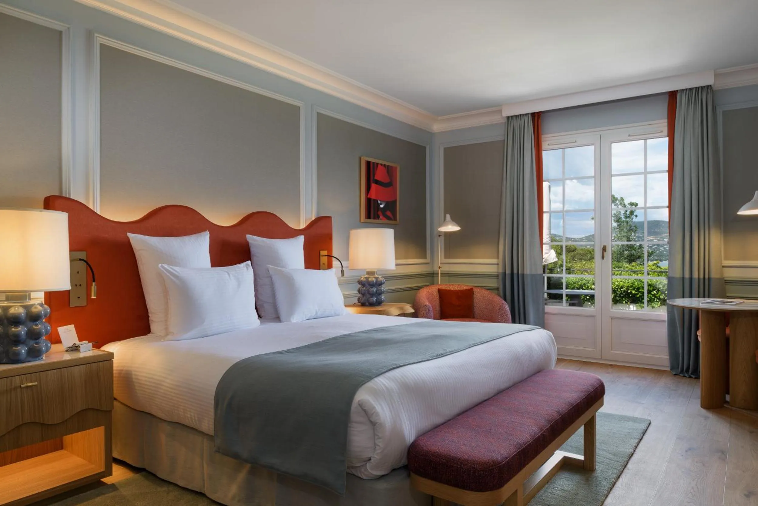 Bedroom, Bed in Althoff Hotel Villa Belrose