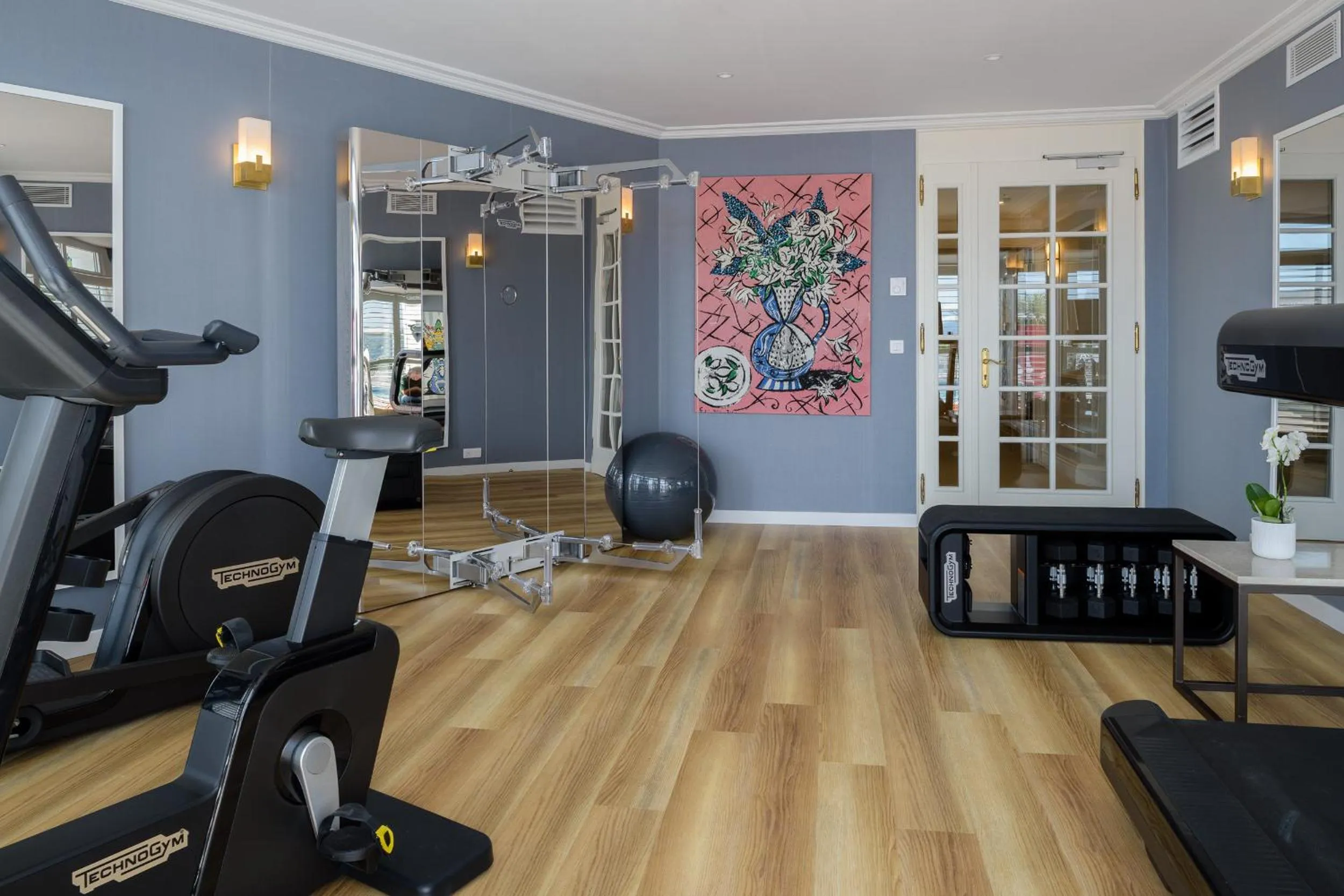 Fitness centre/facilities in Althoff Hotel Villa Belrose