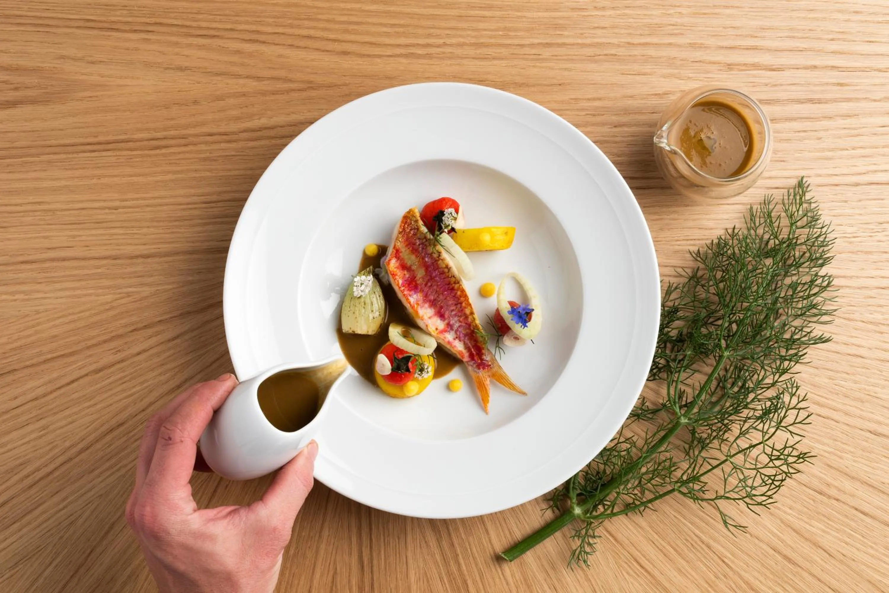 Restaurant/places to eat in Althoff Hotel Villa Belrose