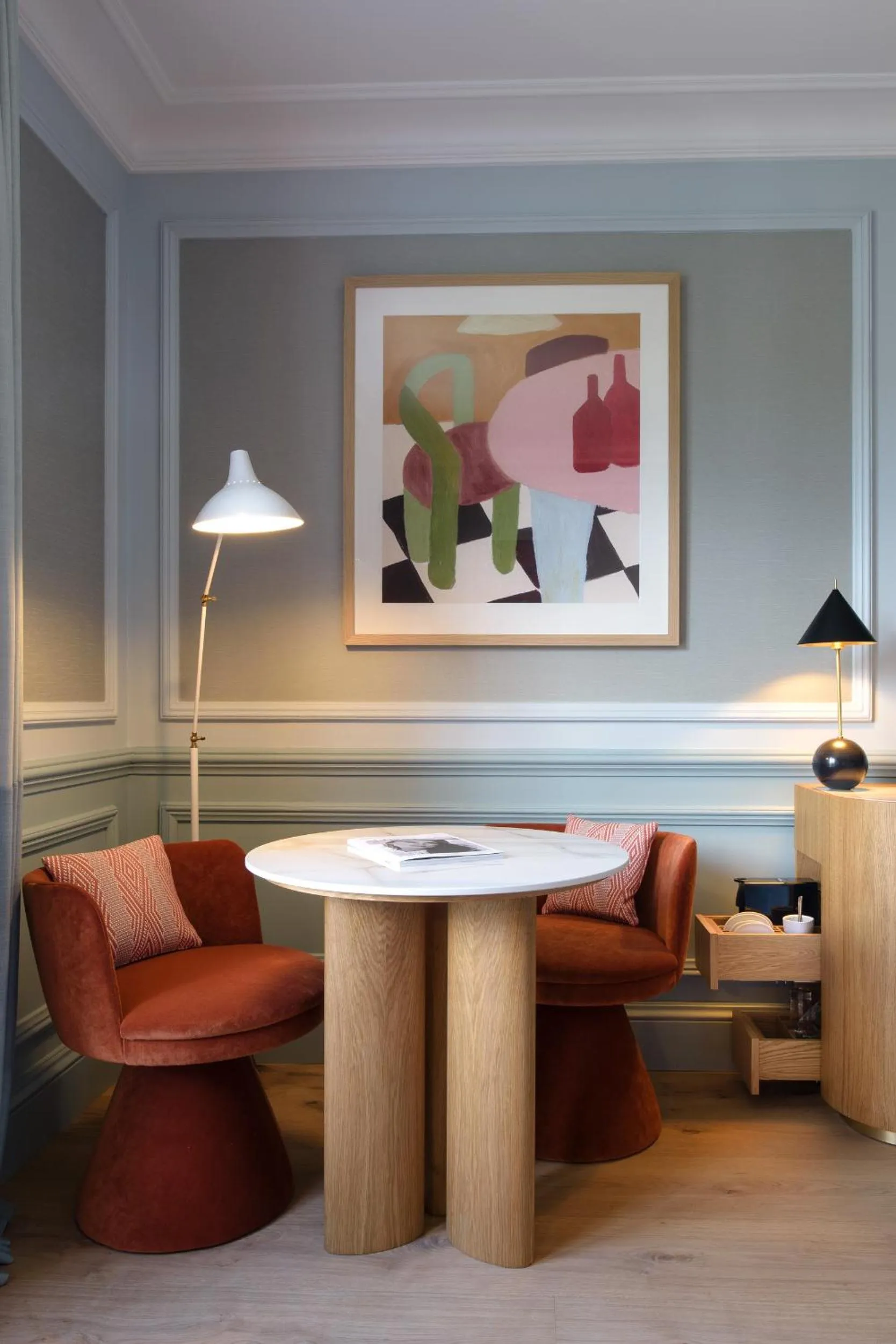 Decorative detail in Althoff Hotel Villa Belrose