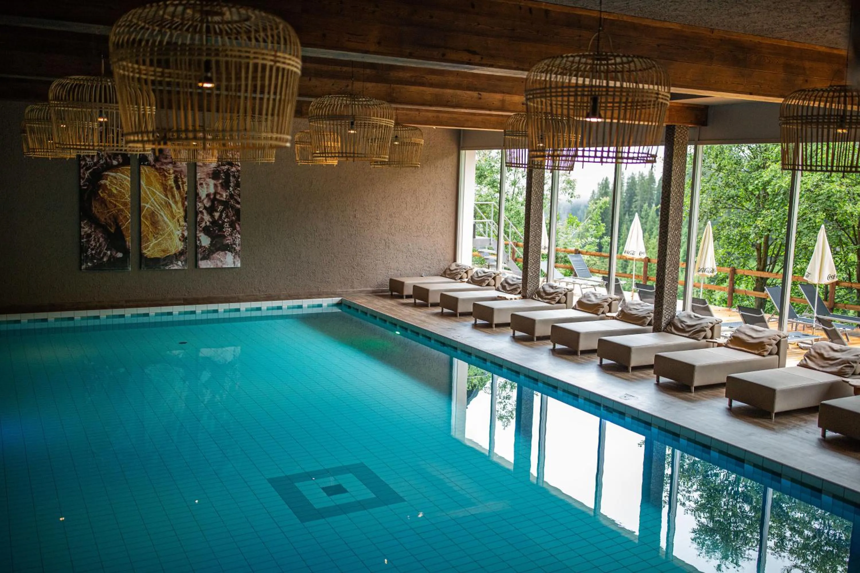 Swimming pool in AROSA ALPINE CLUB - Adults only