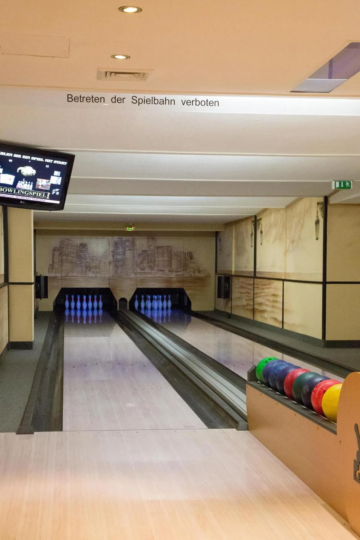 Bowling in Hotel Reifenstein