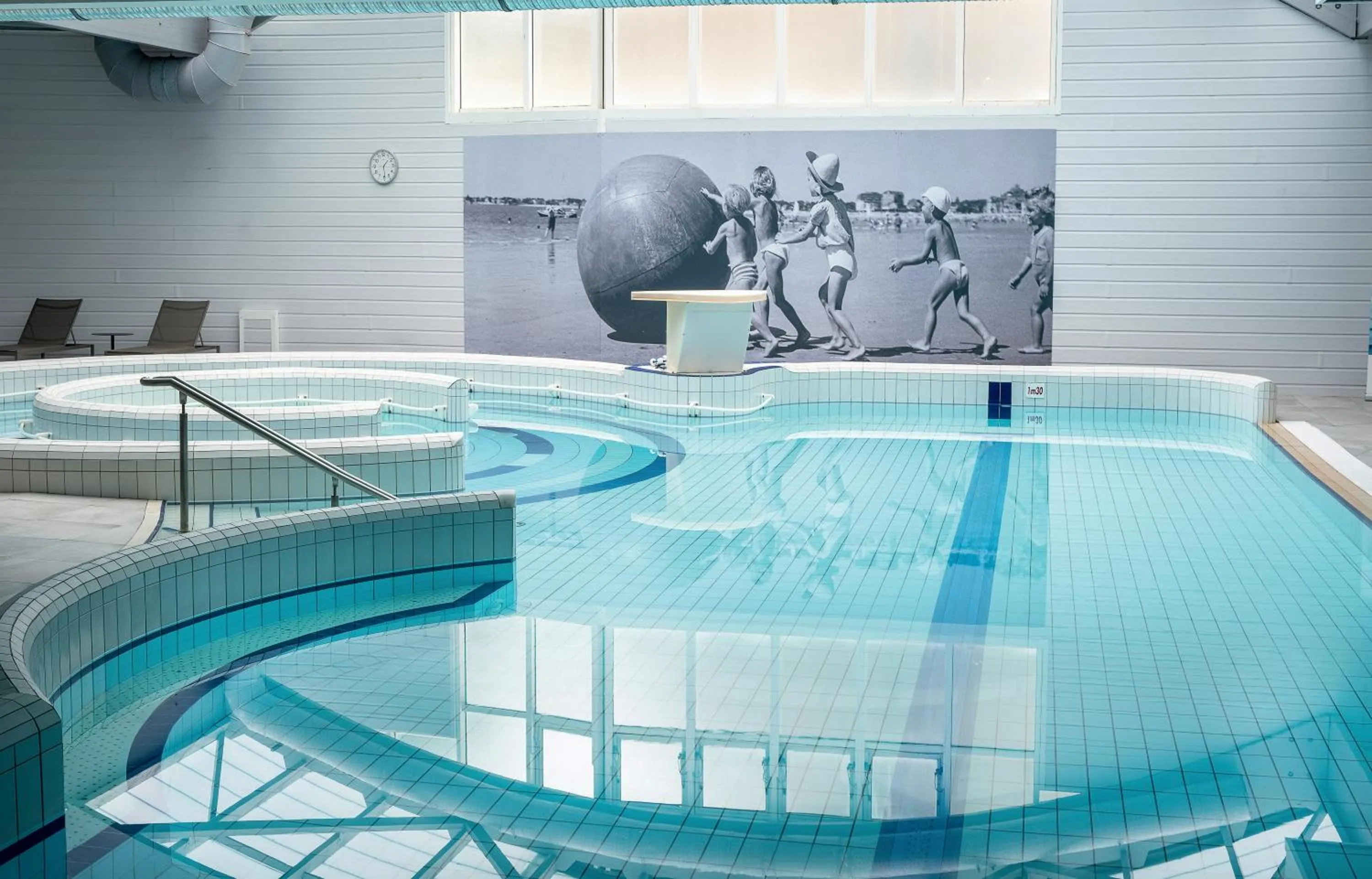 Spa and wellness centre/facilities in Hotel Kastel & Spa avec piscine d'eau de mer chauffée et située à 50 m de l'hôtel