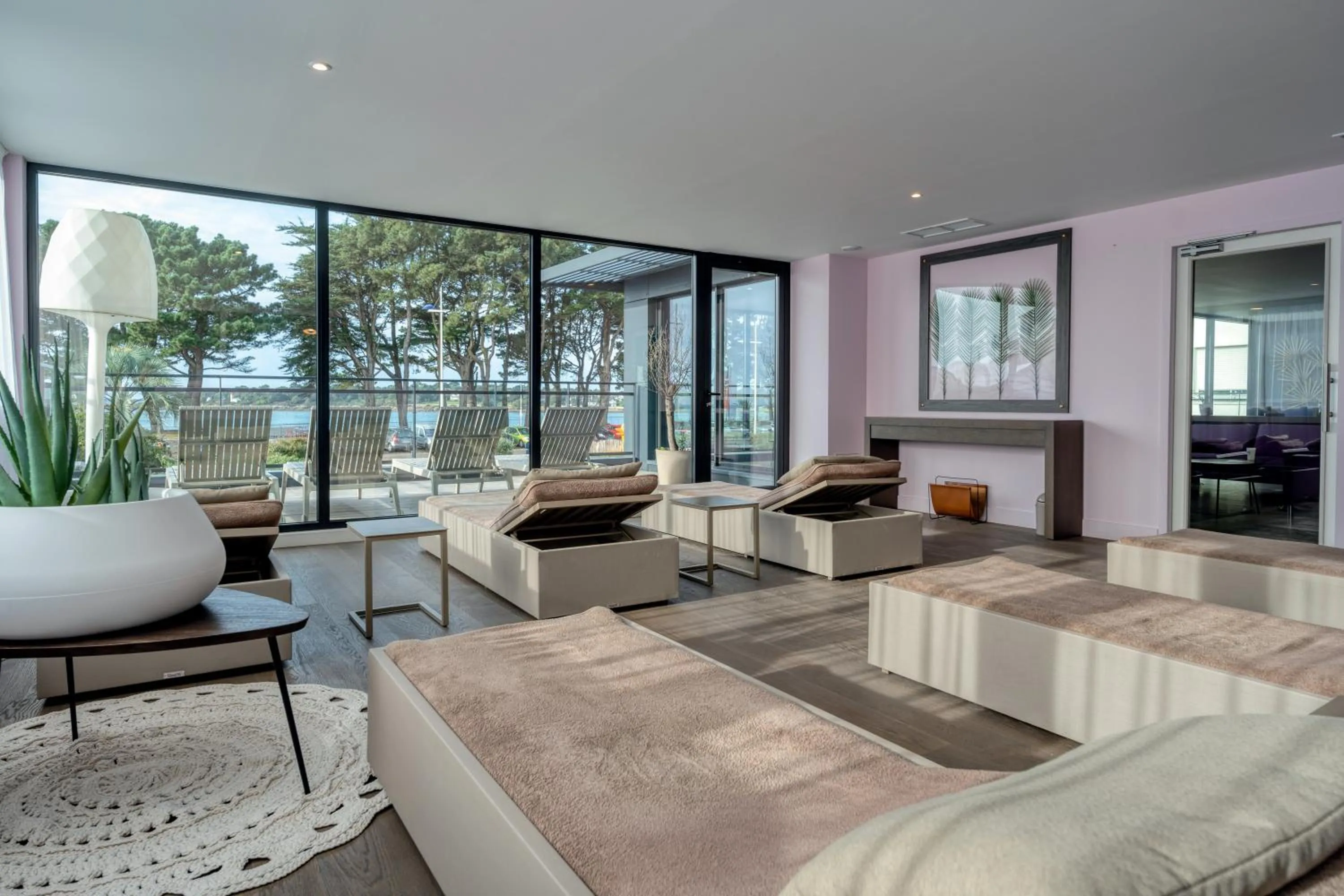 Spa and wellness centre/facilities in Hotel Kastel & Spa avec piscine d'eau de mer chauffée et située à 50 m de l'hôtel