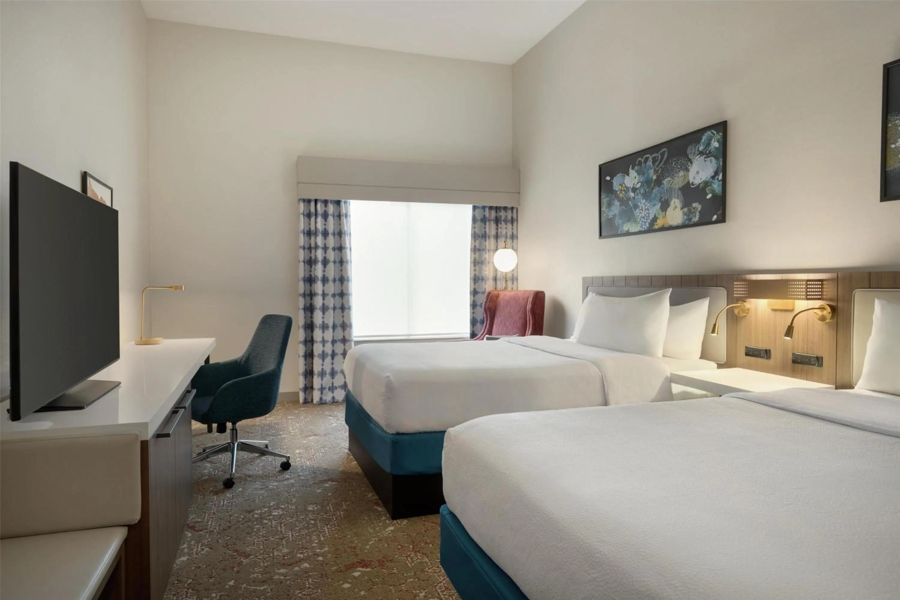 Bed in Hilton Garden Inn Riverhead