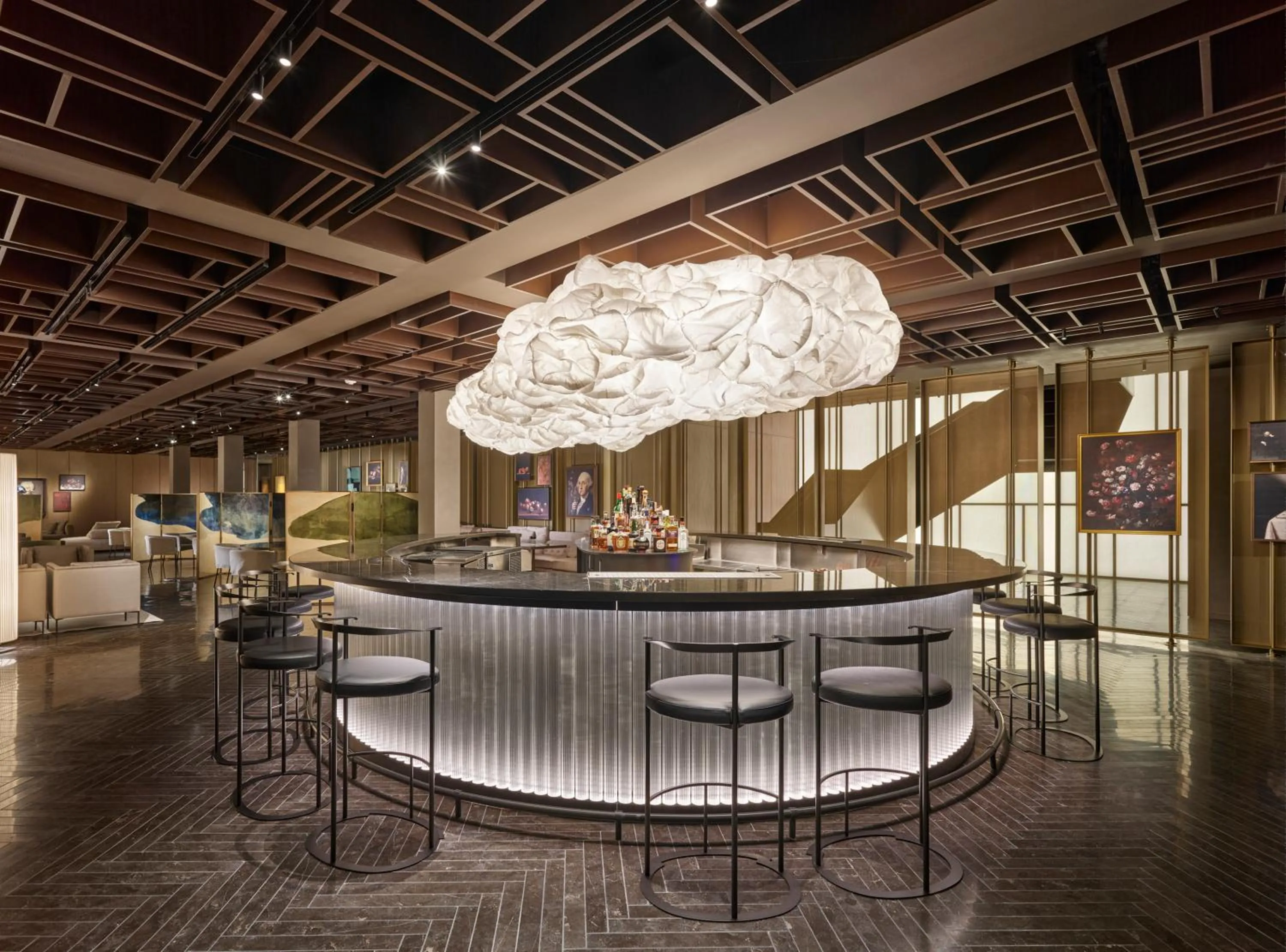 Lounge or bar in Hotel AKA Alexandria