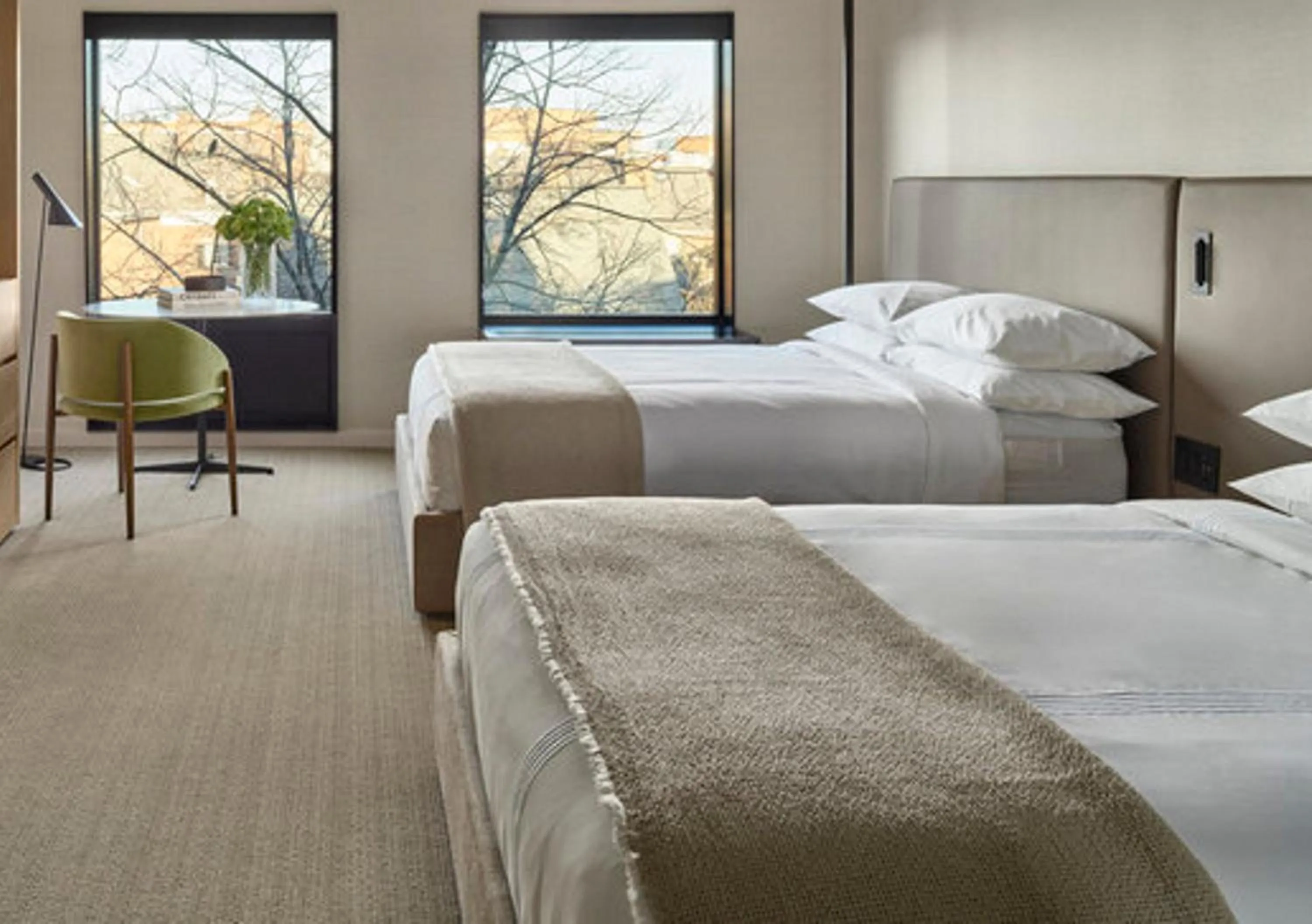 View (from property/room), Bed in Hotel AKA Alexandria