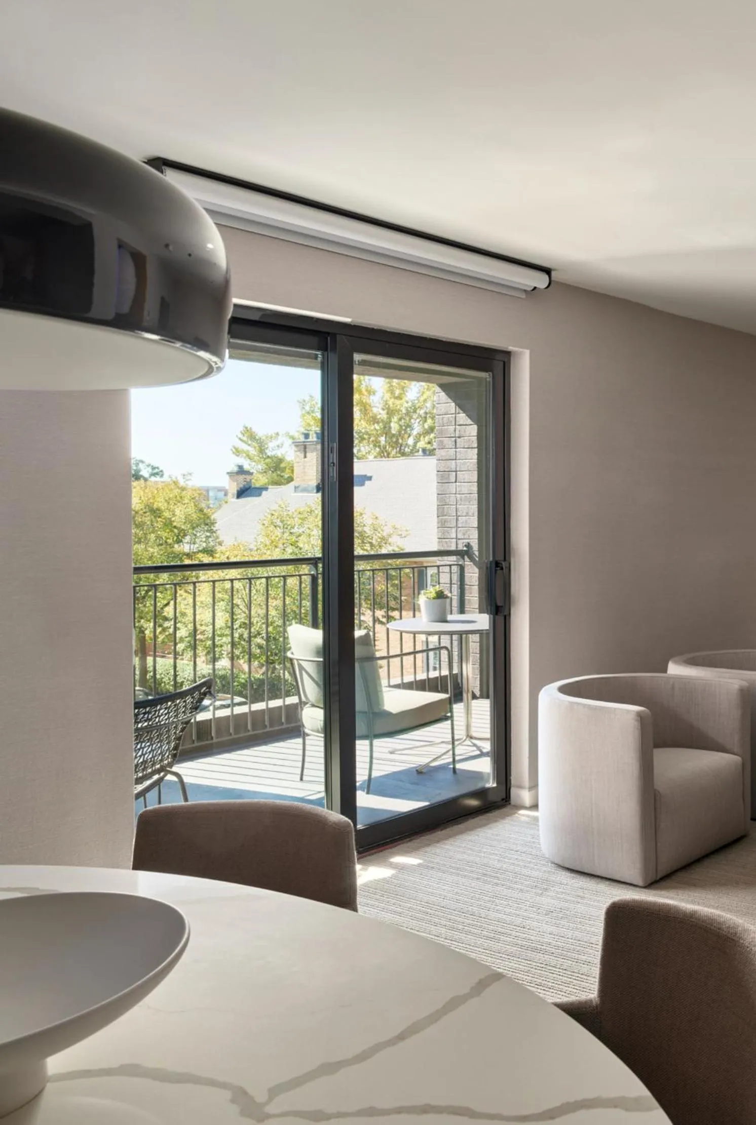 Balcony/Terrace in Hotel AKA Alexandria