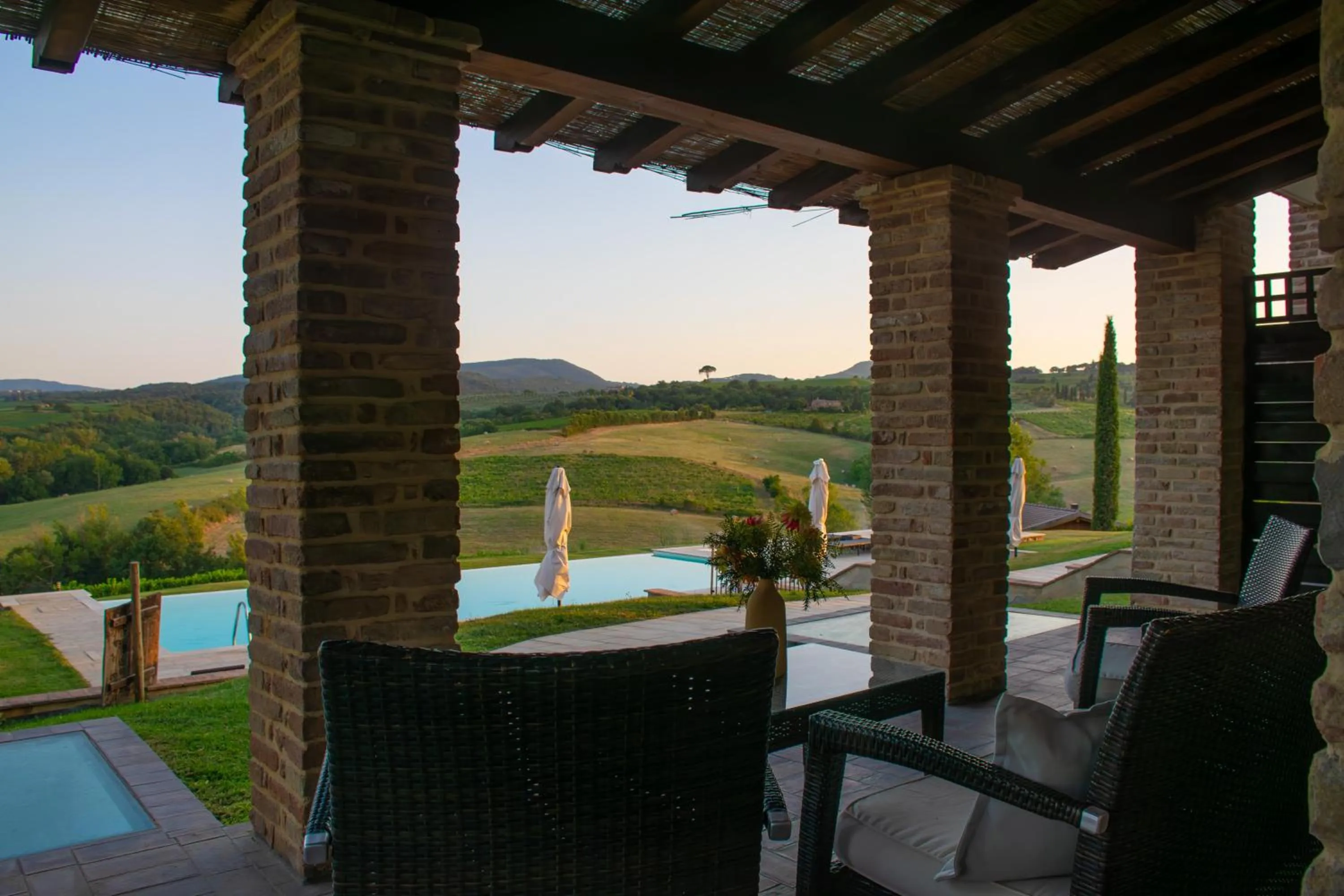 Patio in Terra Antica - Resort, Winery & SPA