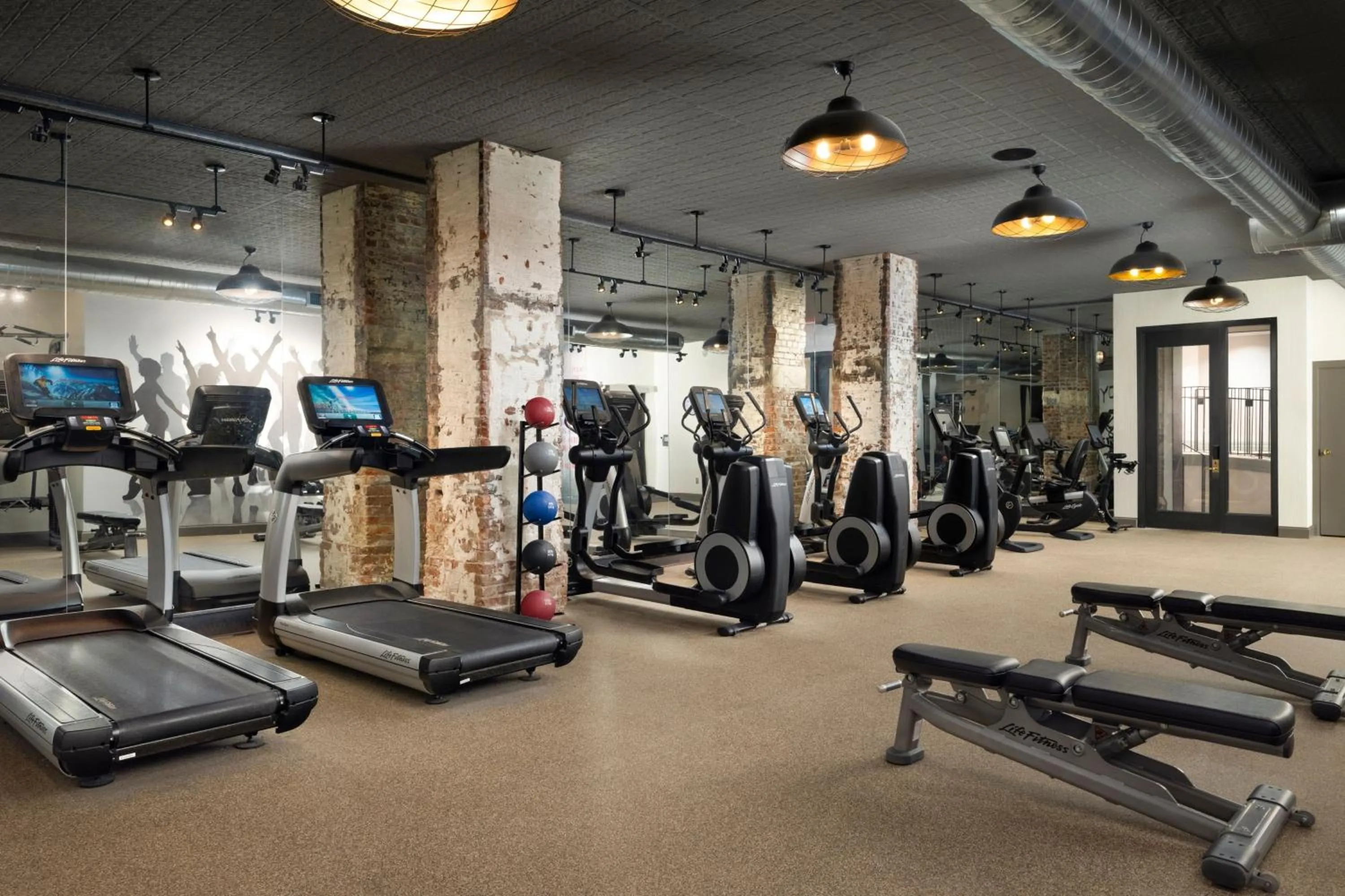 Fitness centre/facilities in The Union Station Nashville Yards, Autograph Collection