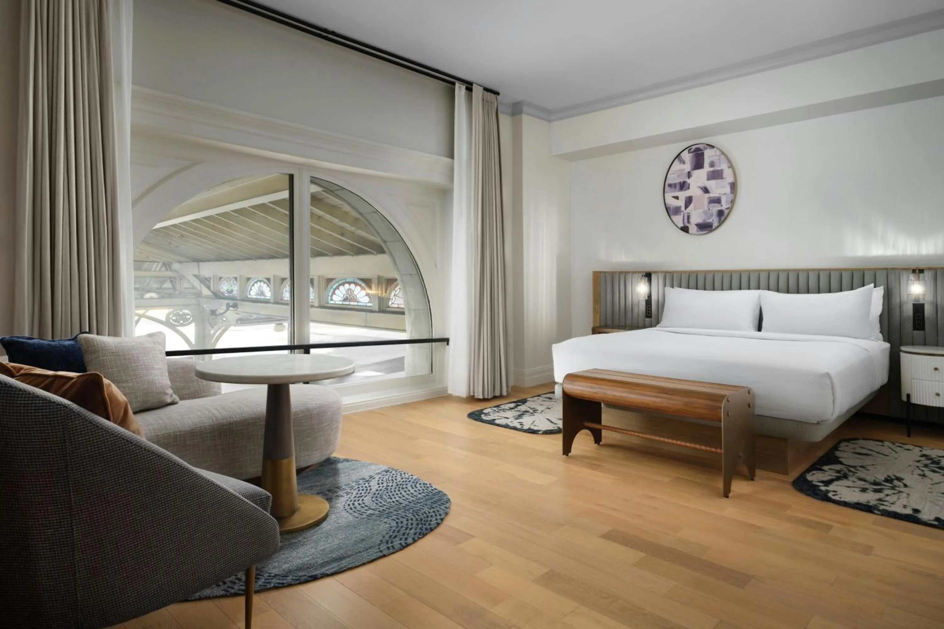 Photo of the whole room, Bed in The Union Station Nashville Yards, Autograph Collection