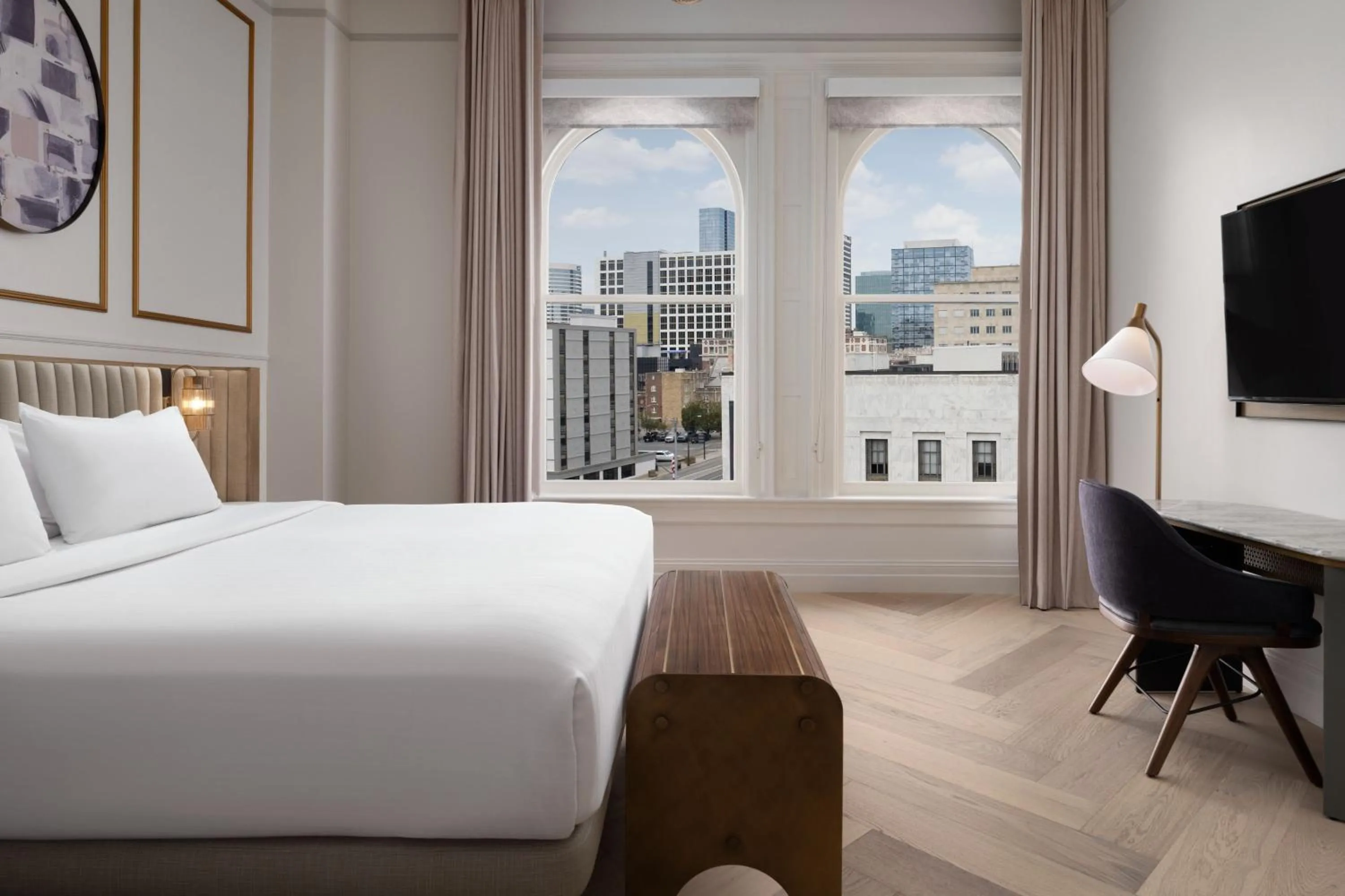 Photo of the whole room, Bed in The Union Station Nashville Yards, Autograph Collection