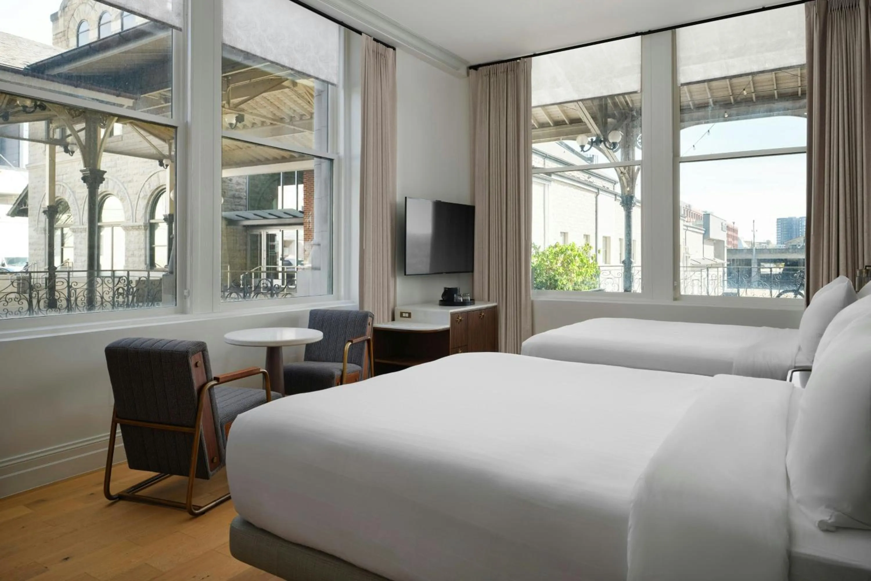 Photo of the whole room, Bed in The Union Station Nashville Yards, Autograph Collection