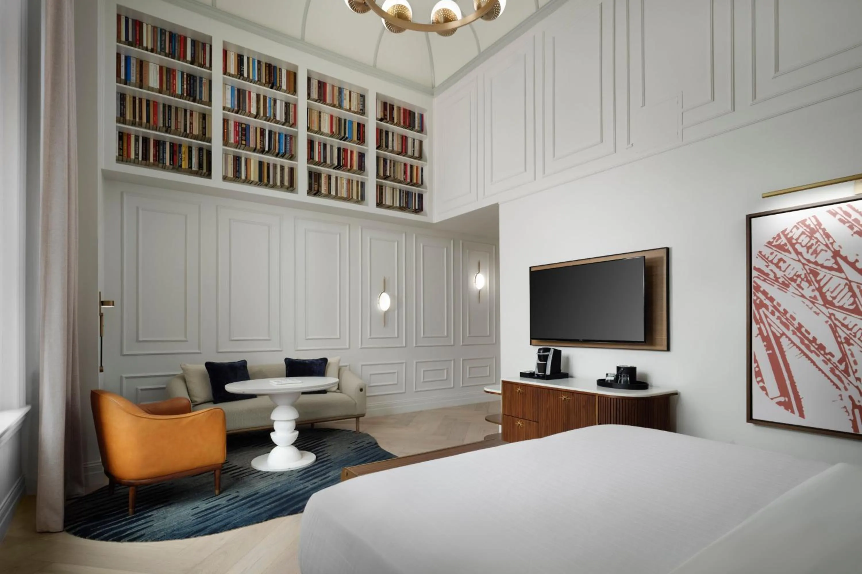 Photo of the whole room, Bed in The Union Station Nashville Yards, Autograph Collection