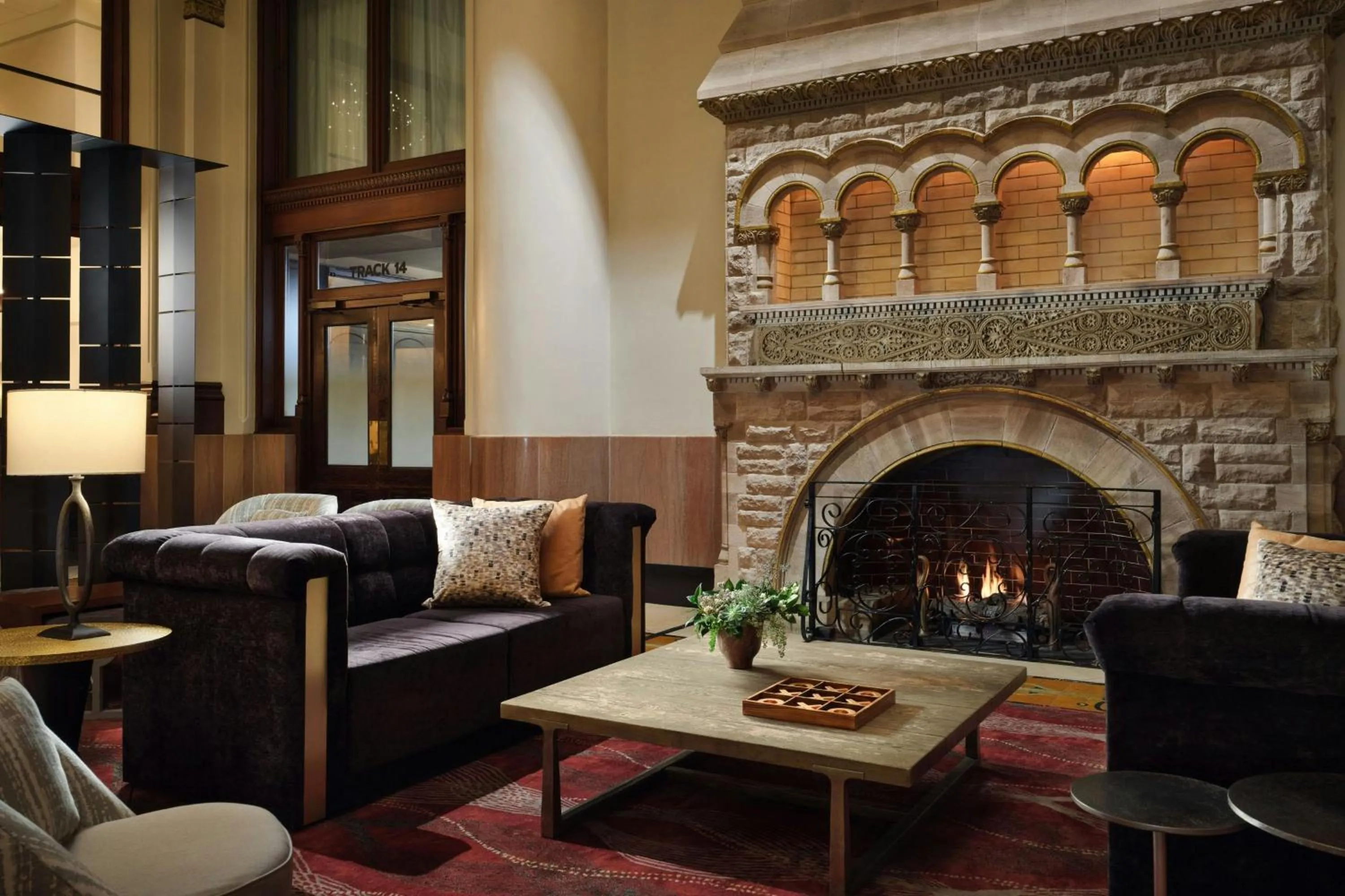 Lobby or reception in The Union Station Nashville Yards, Autograph Collection