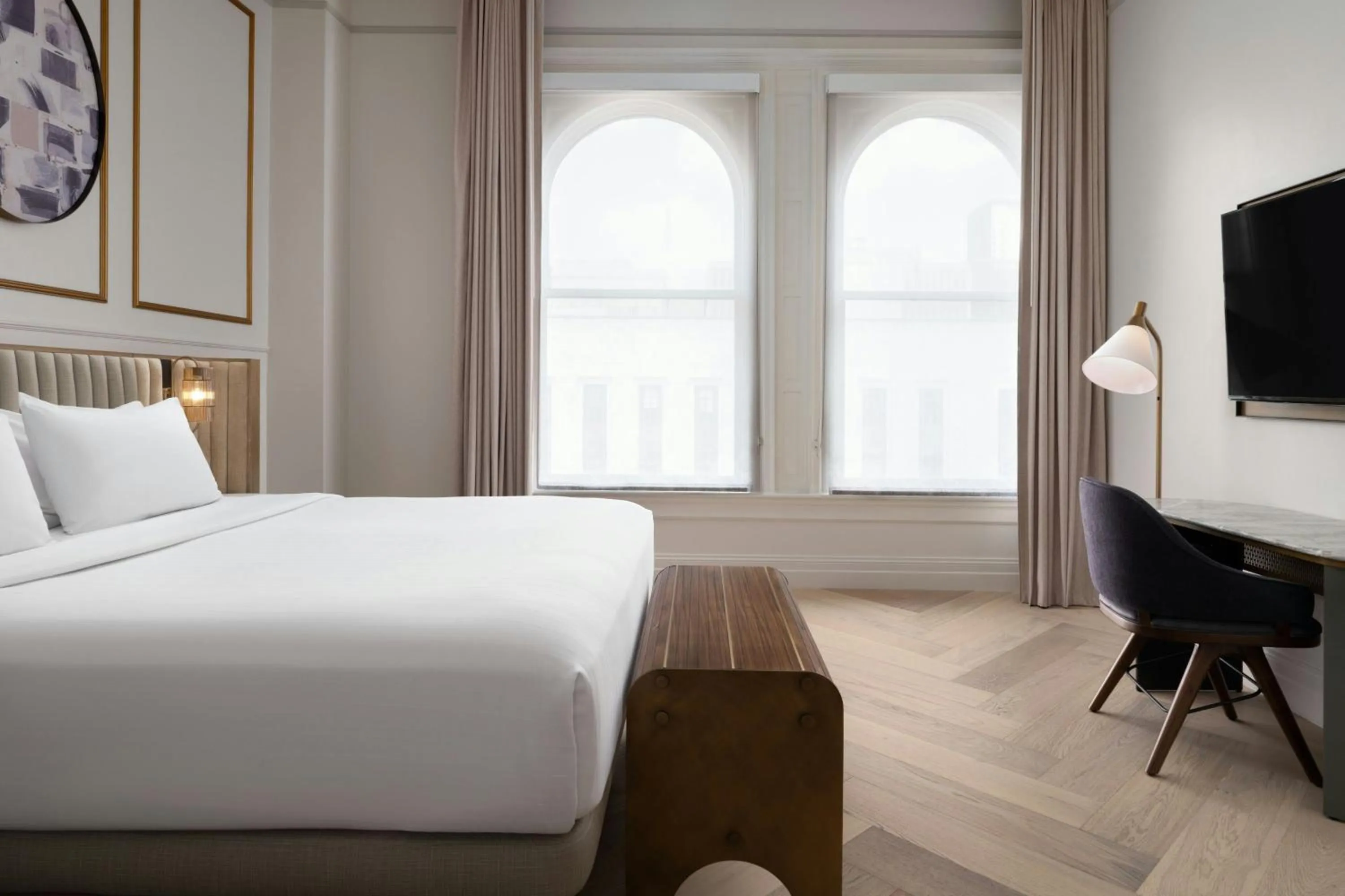 Photo of the whole room, Bed in The Union Station Nashville Yards, Autograph Collection