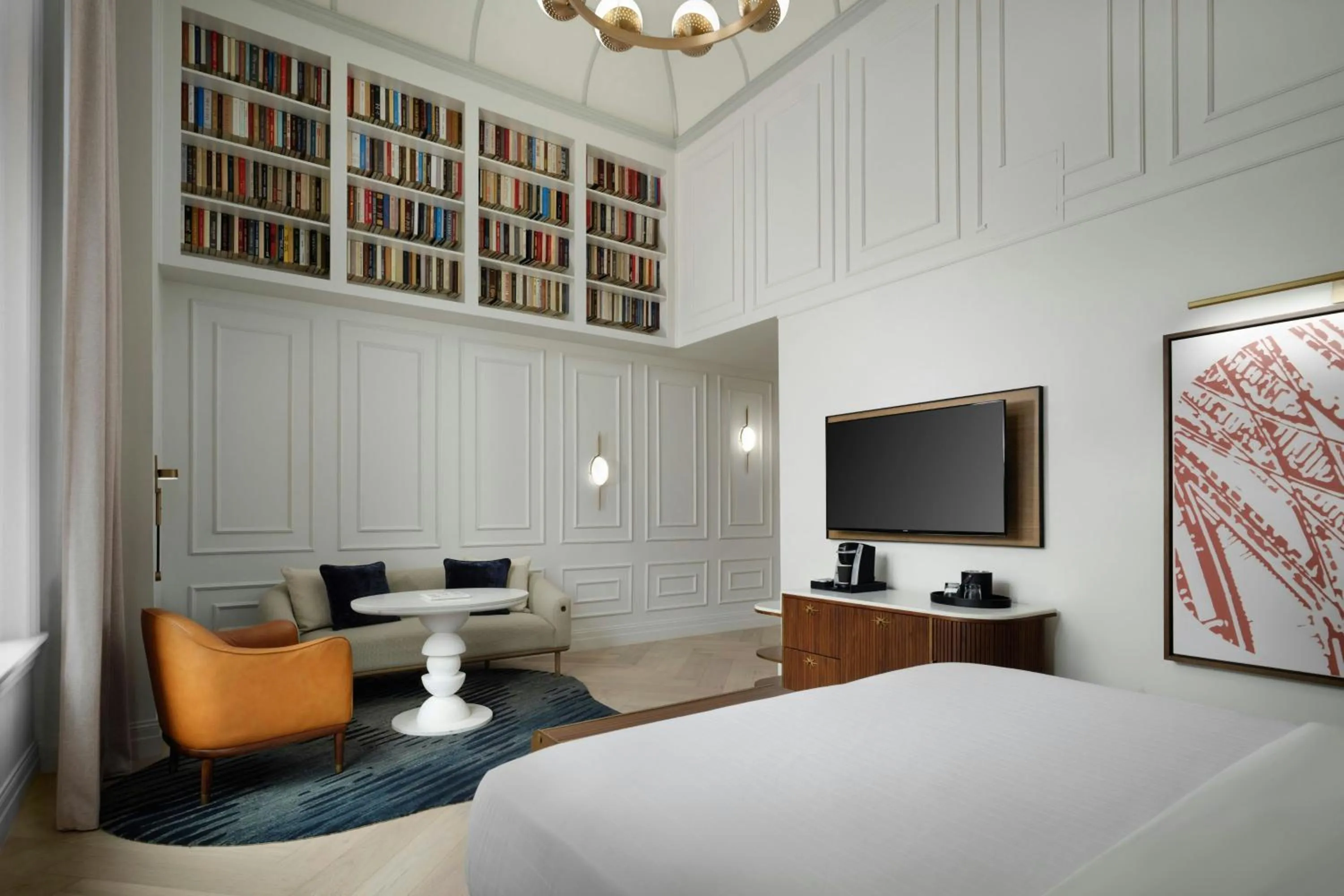 Photo of the whole room, Bed in The Union Station Nashville Yards, Autograph Collection