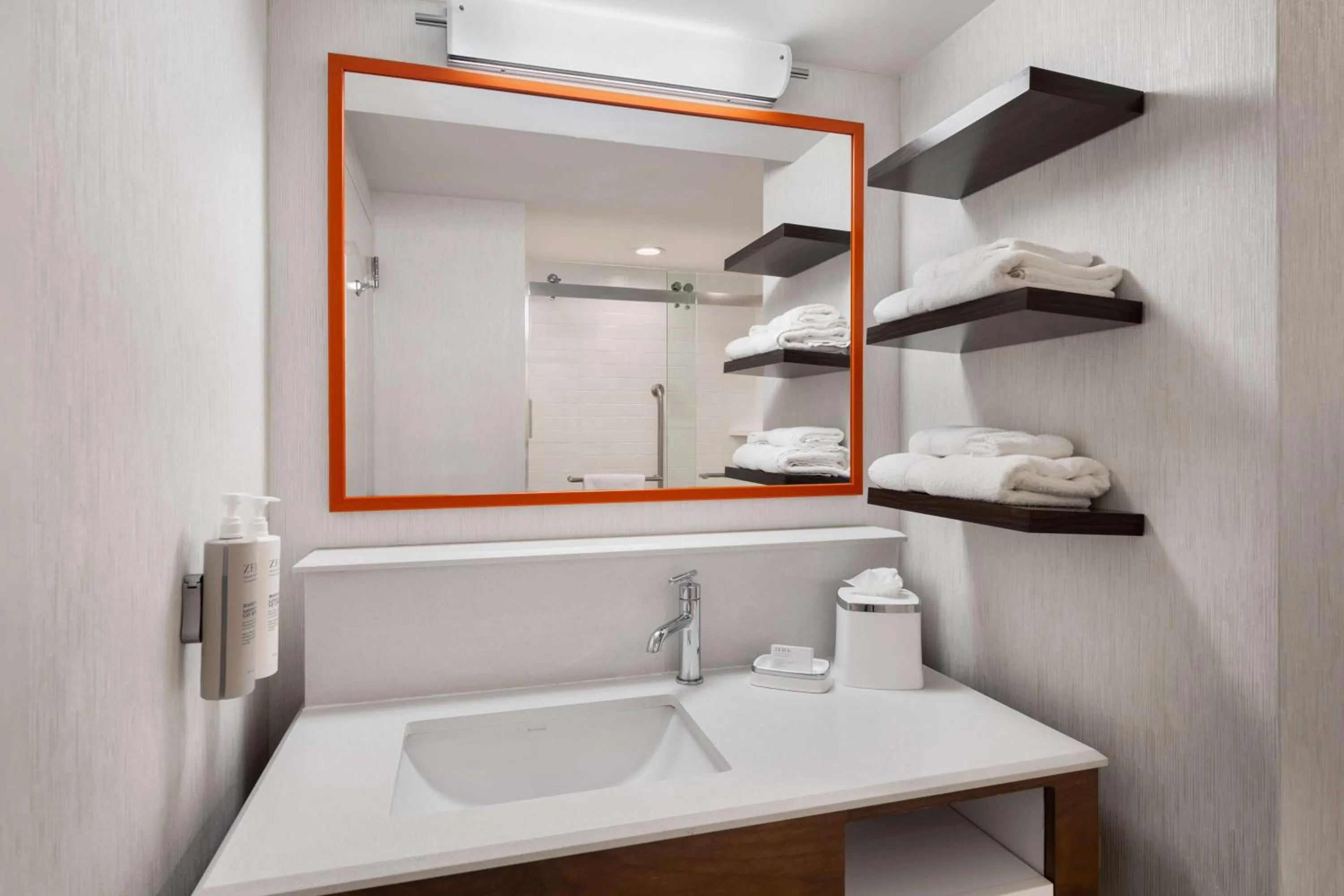 Bathroom in Hampton Inn Charleston North