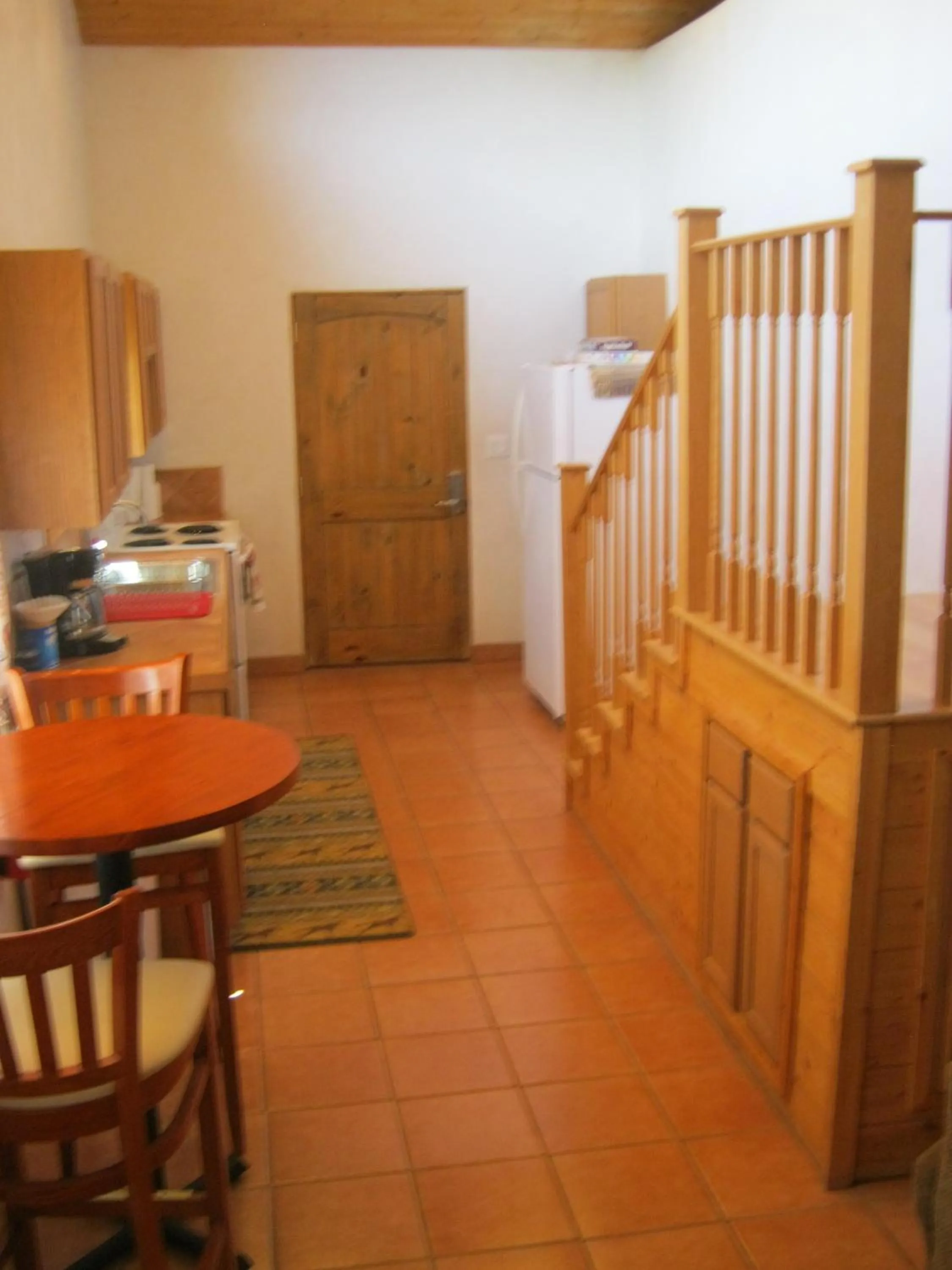 Kitchen or kitchenette in Shady Brook Inn Village/Resort