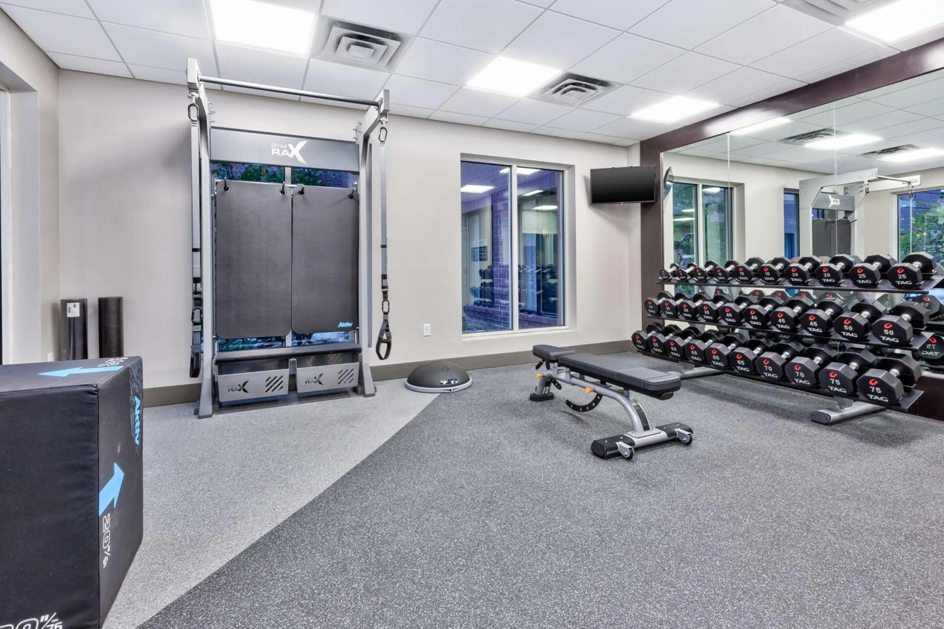 Fitness centre/facilities in Hilton Garden Inn Minneapolis Maple Grove