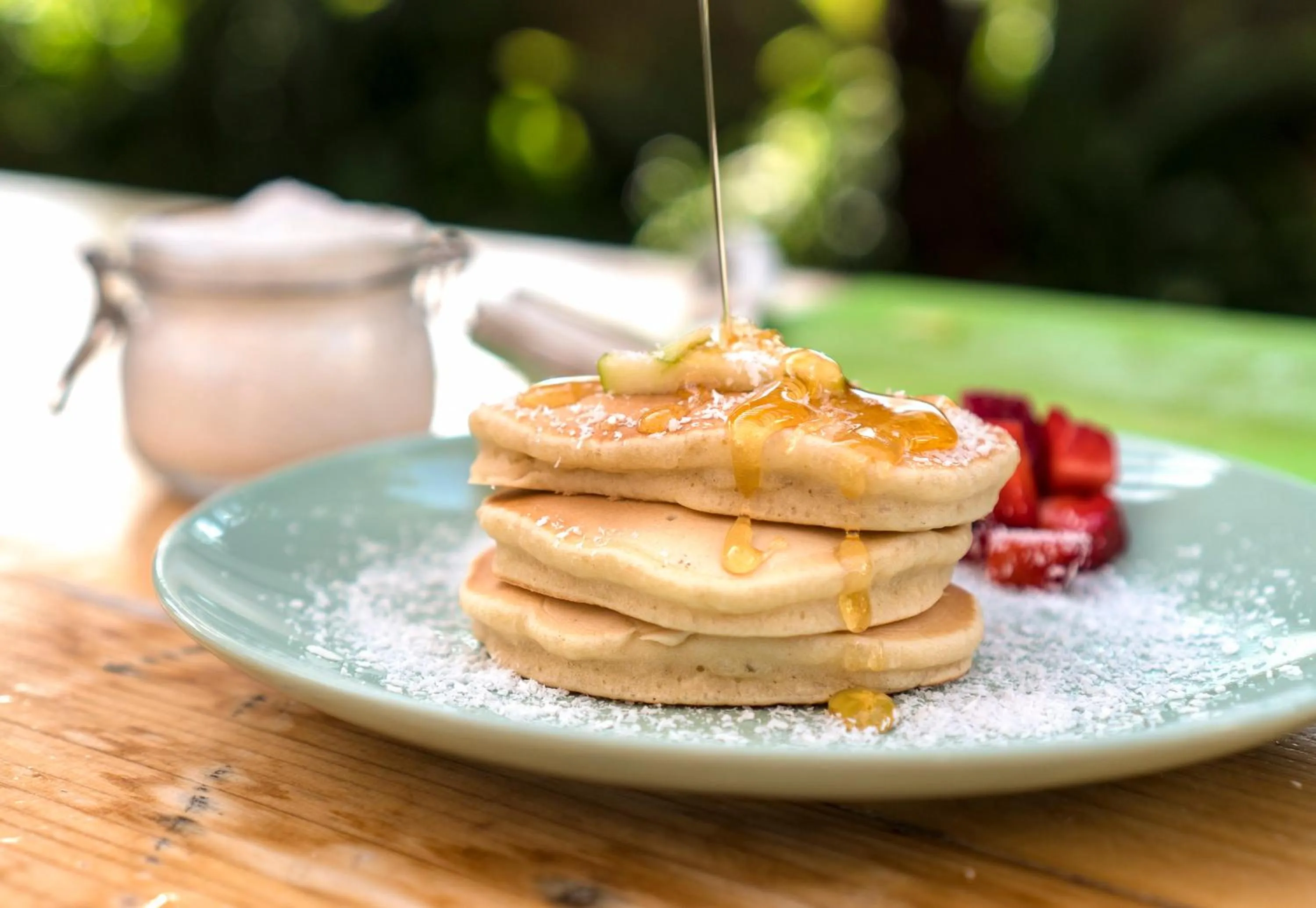 Food in Out of the Blue