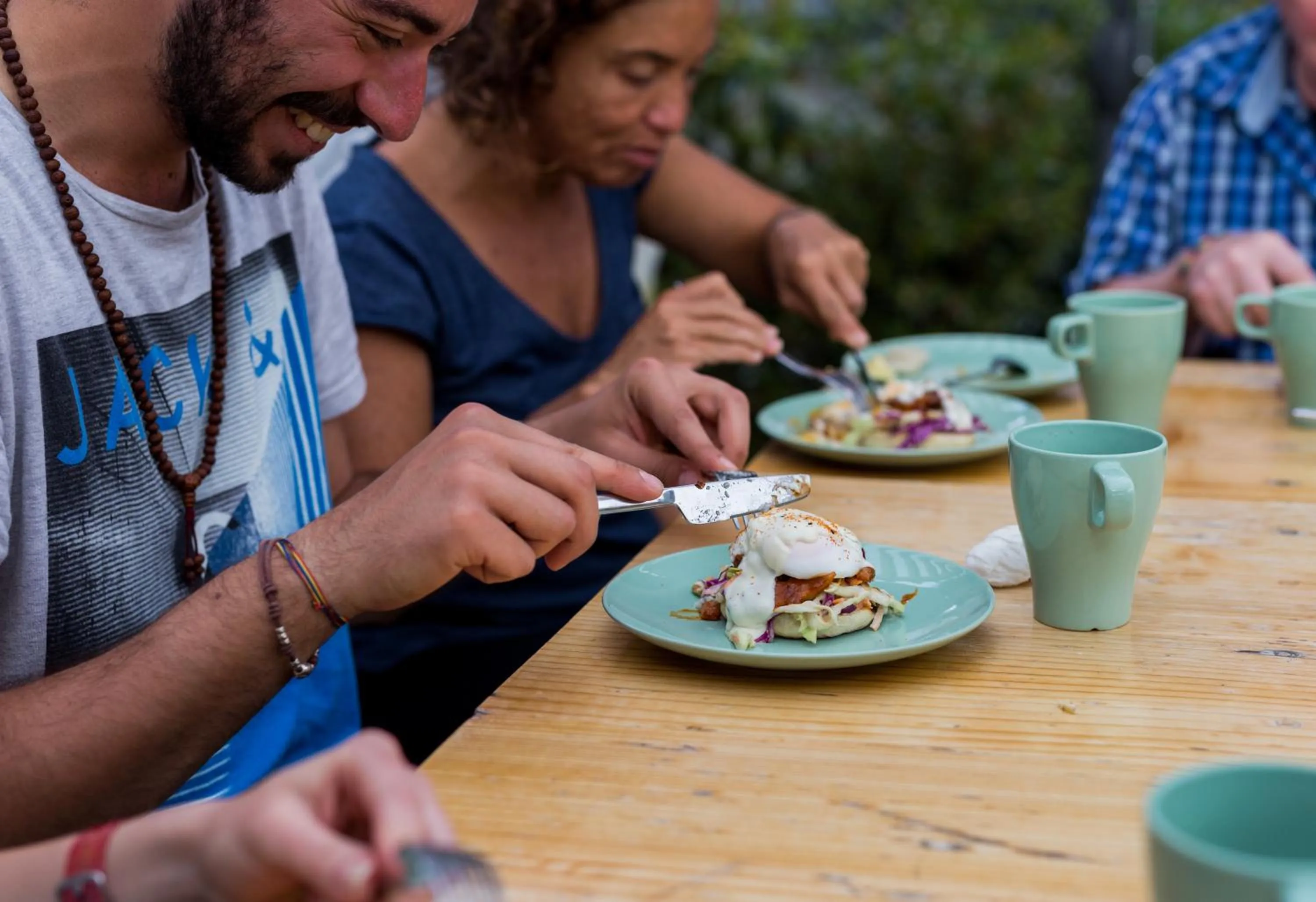 People in Out of the Blue